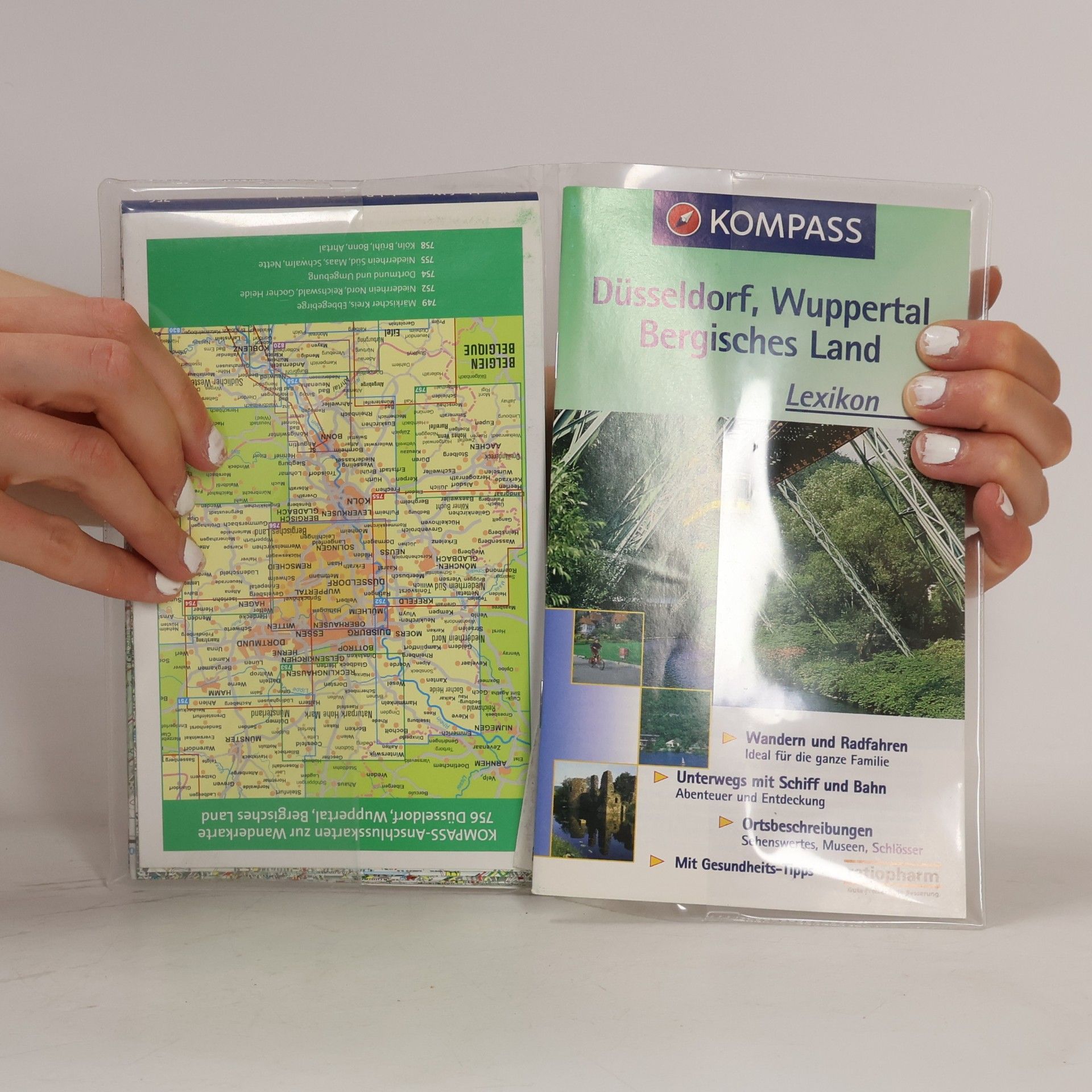 Various authors Kompass. Wander und Radtourenkarte 756