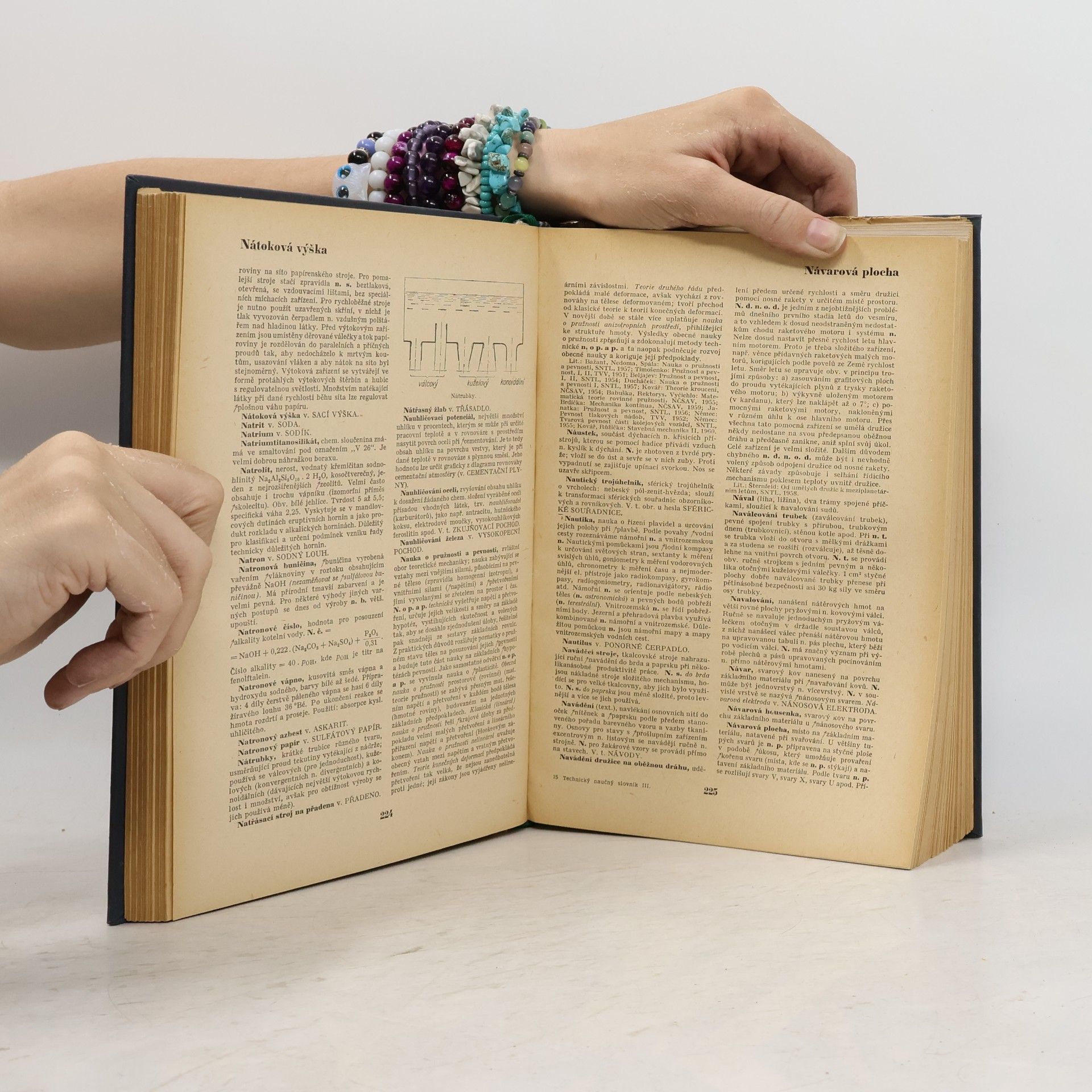 Autores varios Technický naučný slovník. III. díl, M-Po