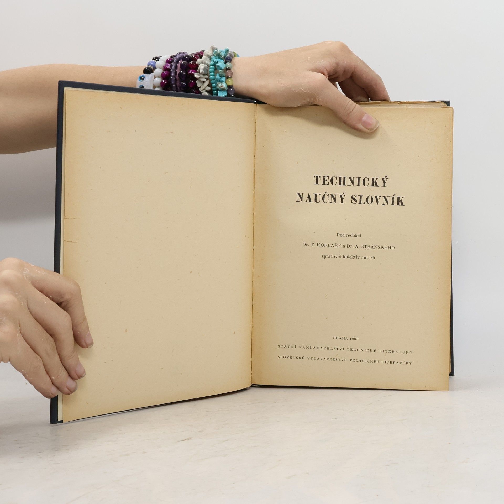 Autores varios Technický naučný slovník. III. díl, M-Po