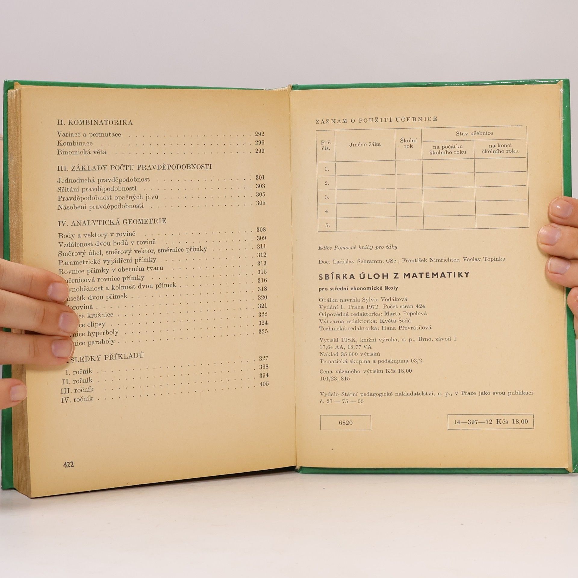 Kolektiv autorů Sbírka úloh z matematiky pro střední ekonomické školy