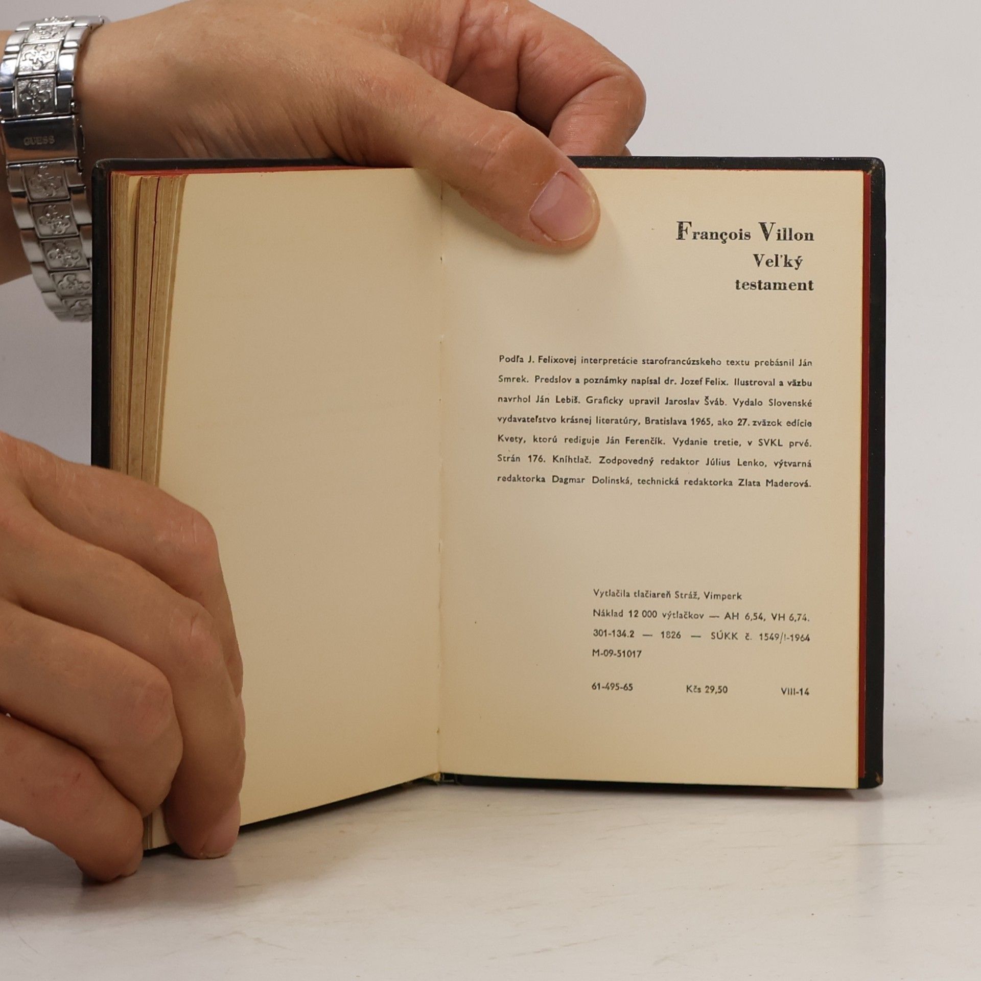François Villon Veľký testament