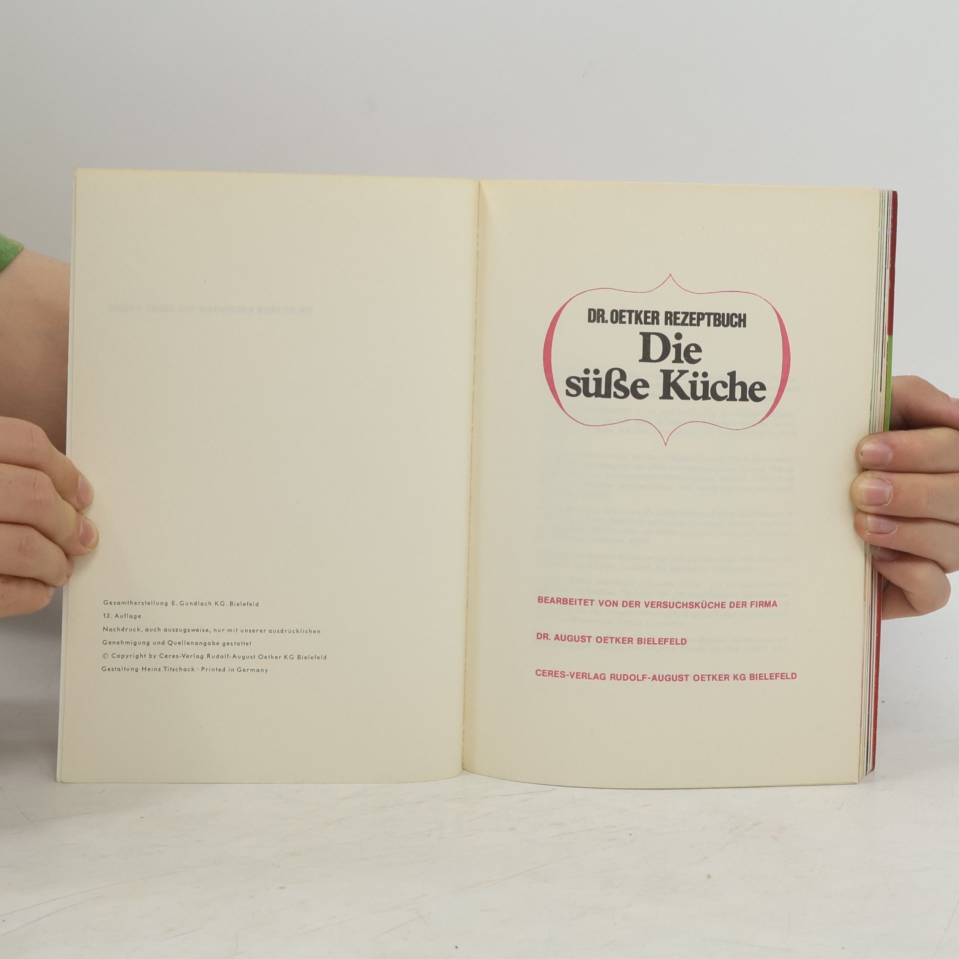 Collectif d'auteurs Die süße Küche