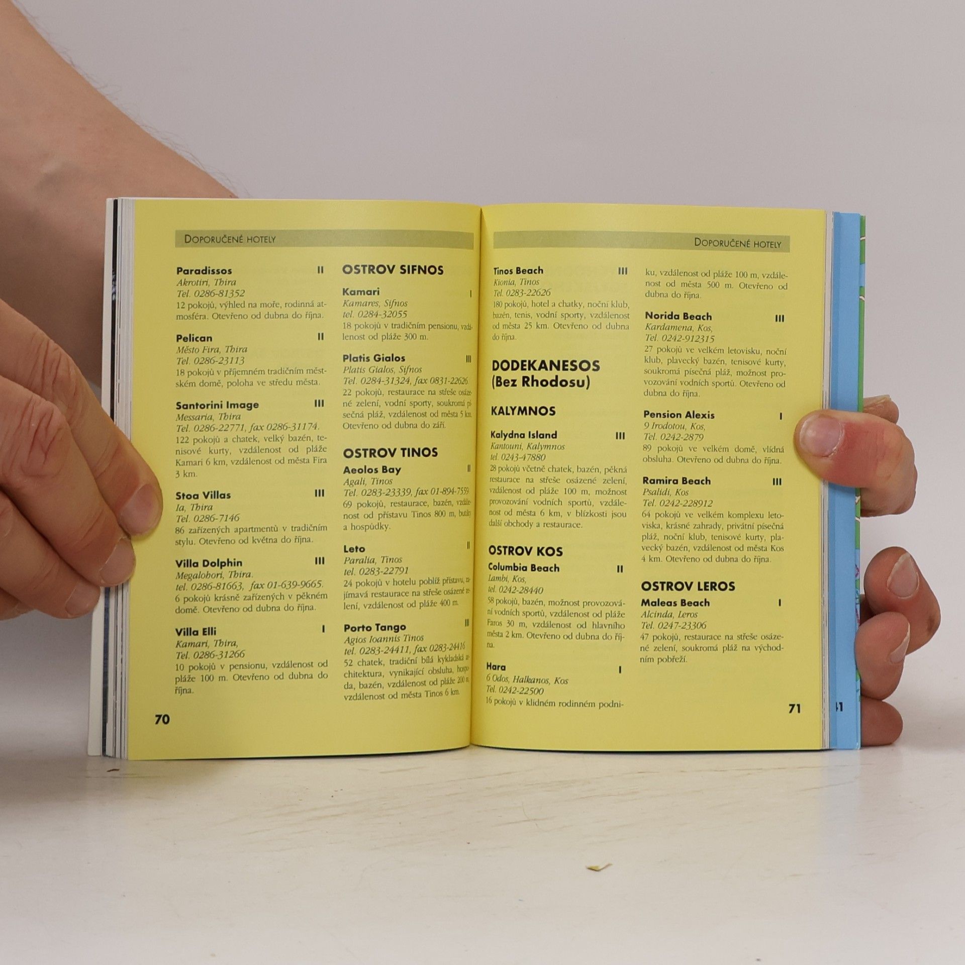 Autorenkollektiv Řecké ostrovy v Egejském moři