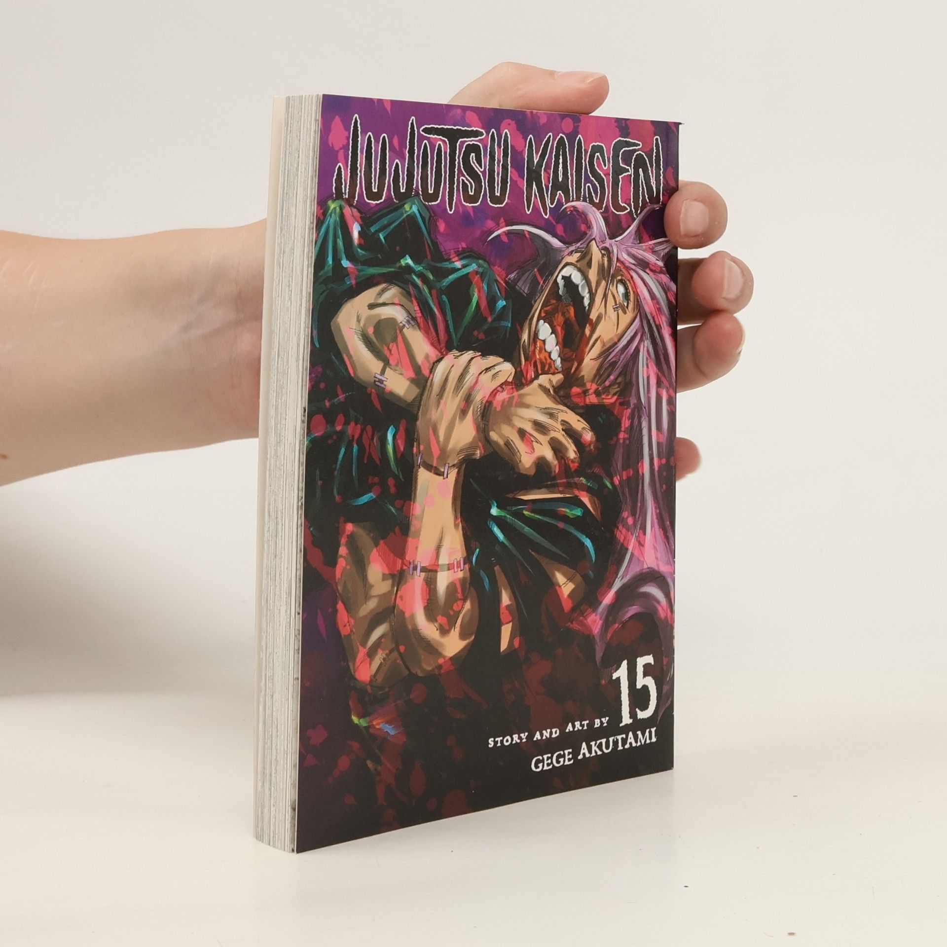 Gege Akutami Jujutsu Kaisen Volume 15