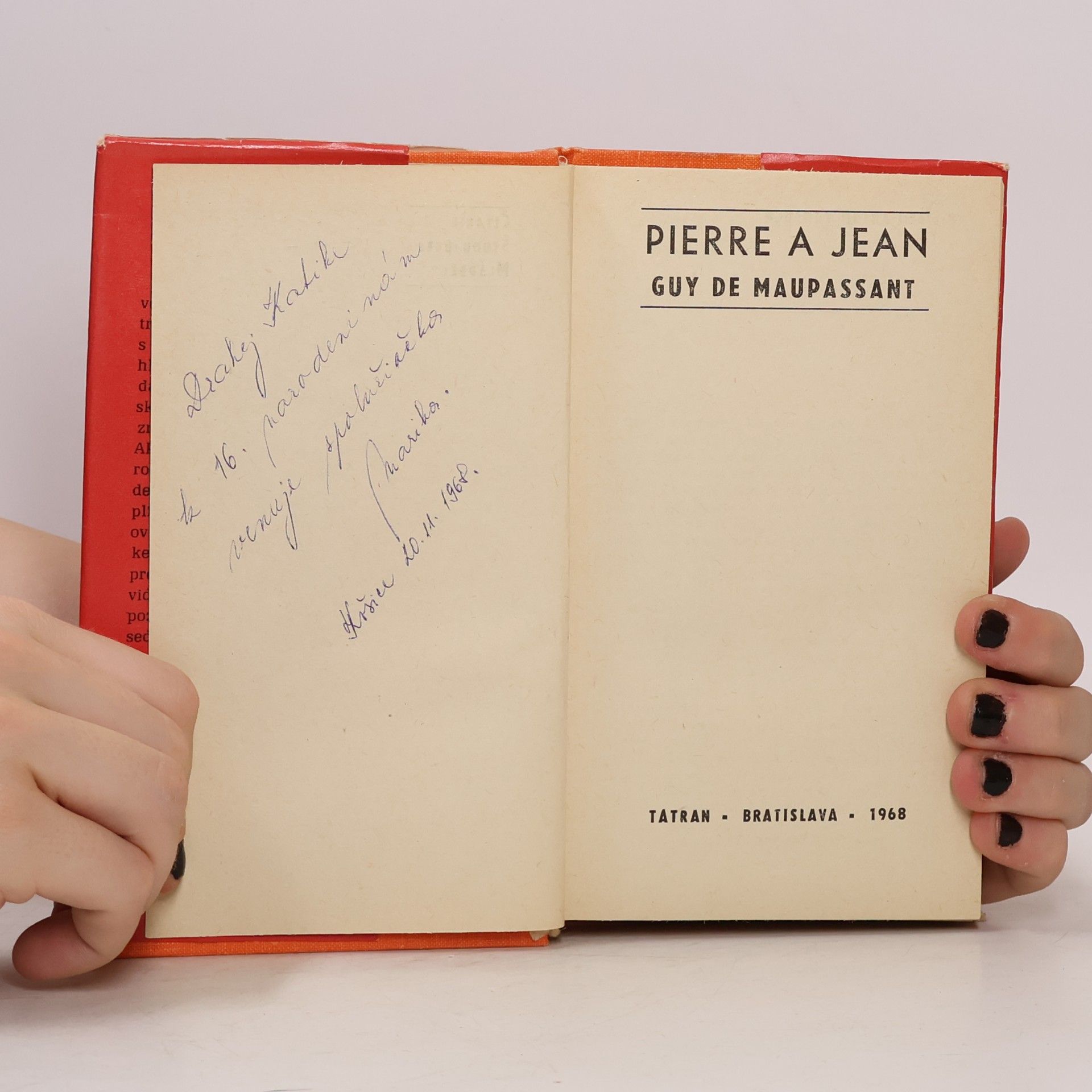 Guy de Maupassant Pierre a Jean