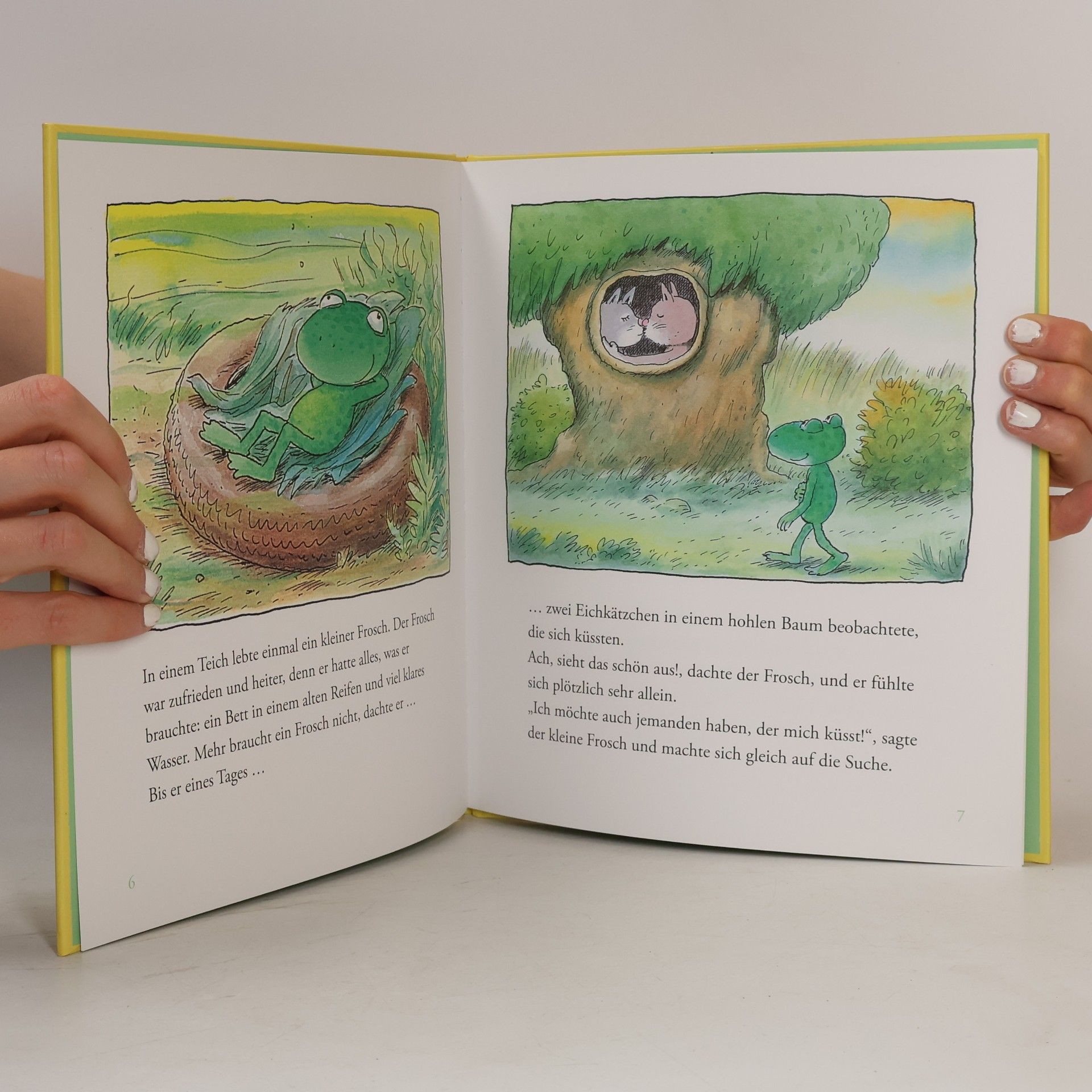 Erwin Moser Wer küsst den Frosch?