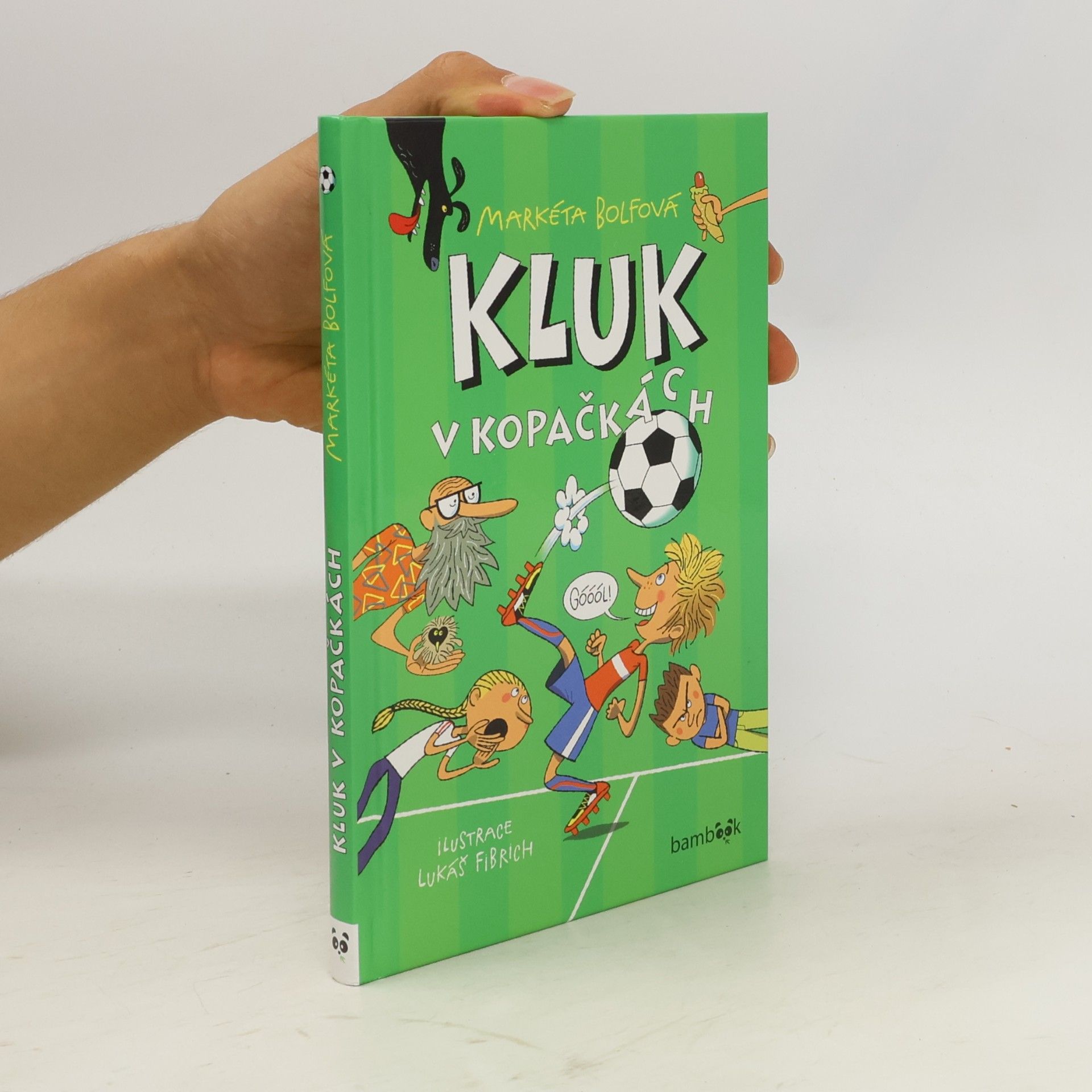 Markéta Bolfová Kluk v kopačkách