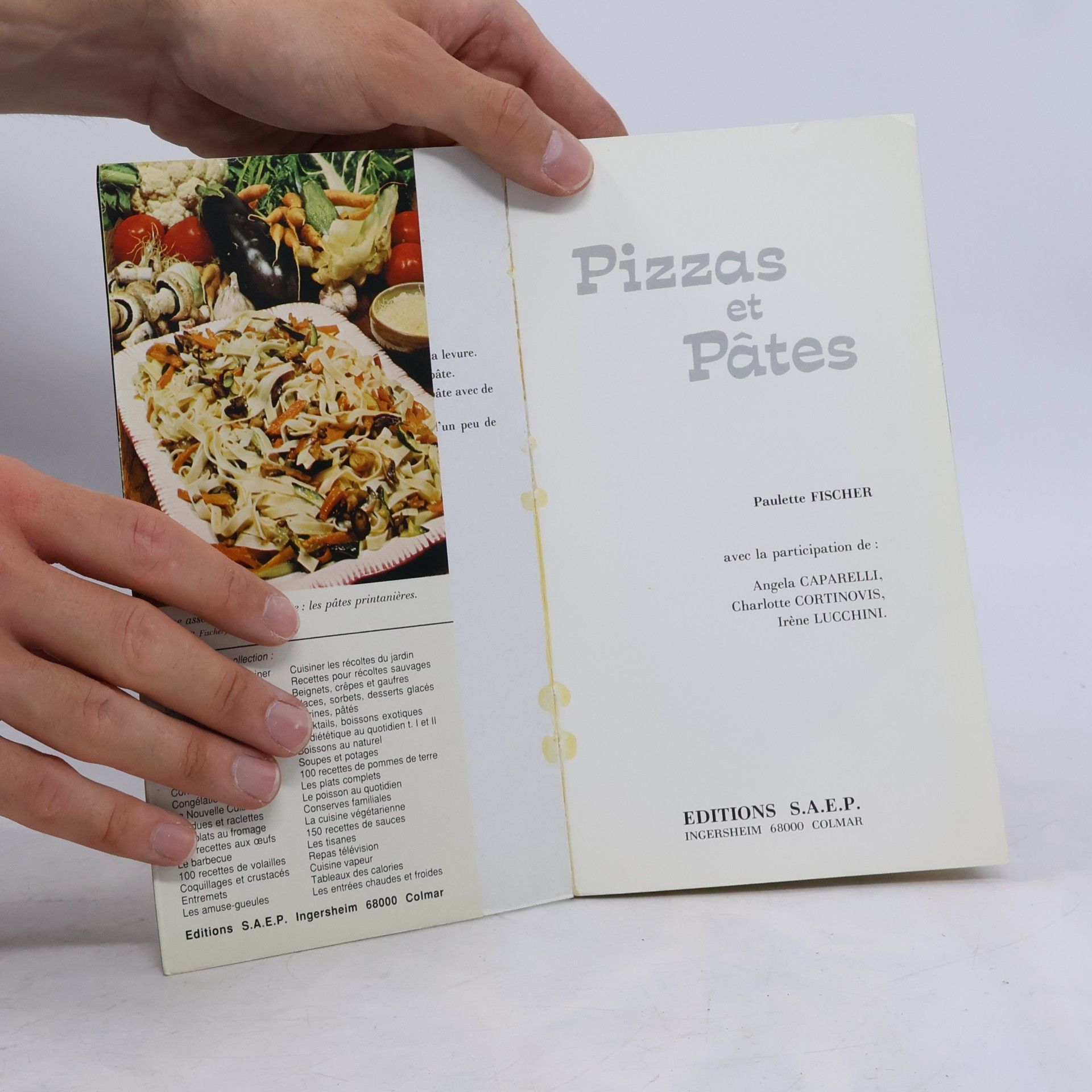 Paulette Fischer Pizzas et Pâtes