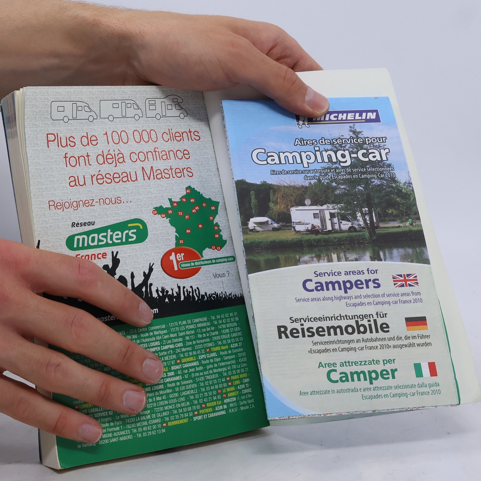 Michelin Escapades en camping-car France 2010