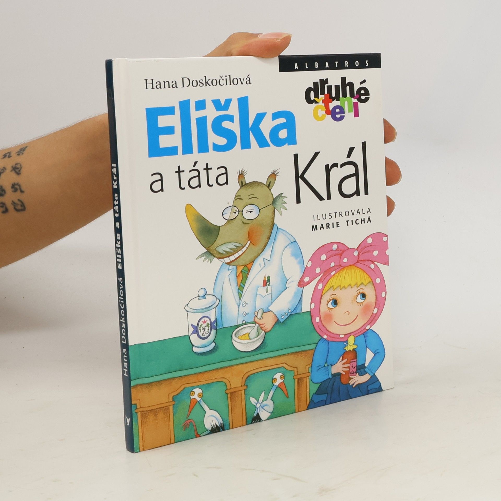 Hana Doskočilová Eliška a táta Král
