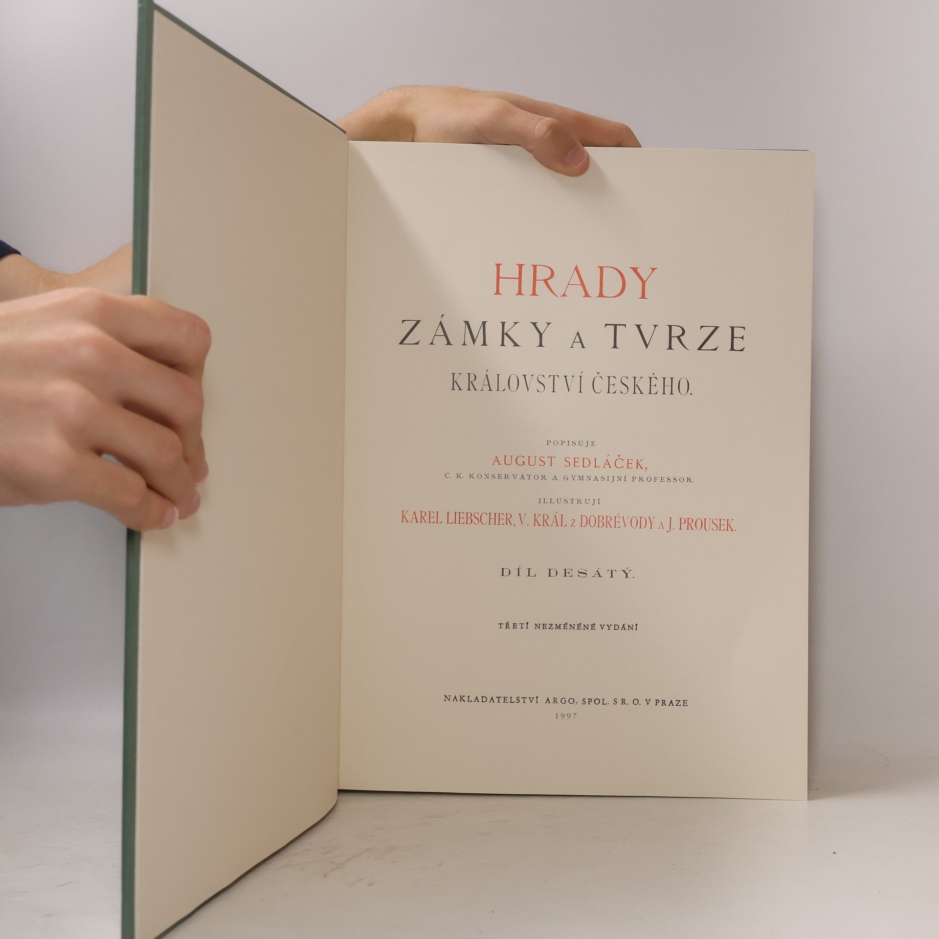 August Sedláček Hrady, zámky a tvrze 10