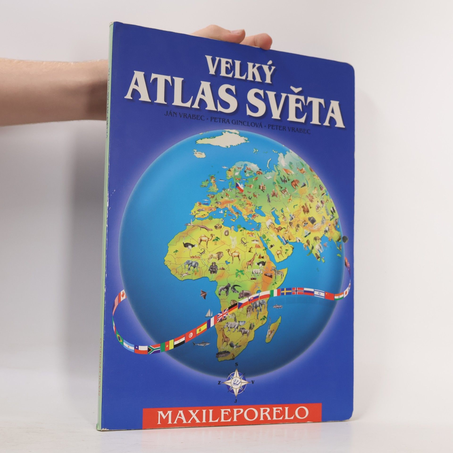 Petra Ginclová Velký atlas světa