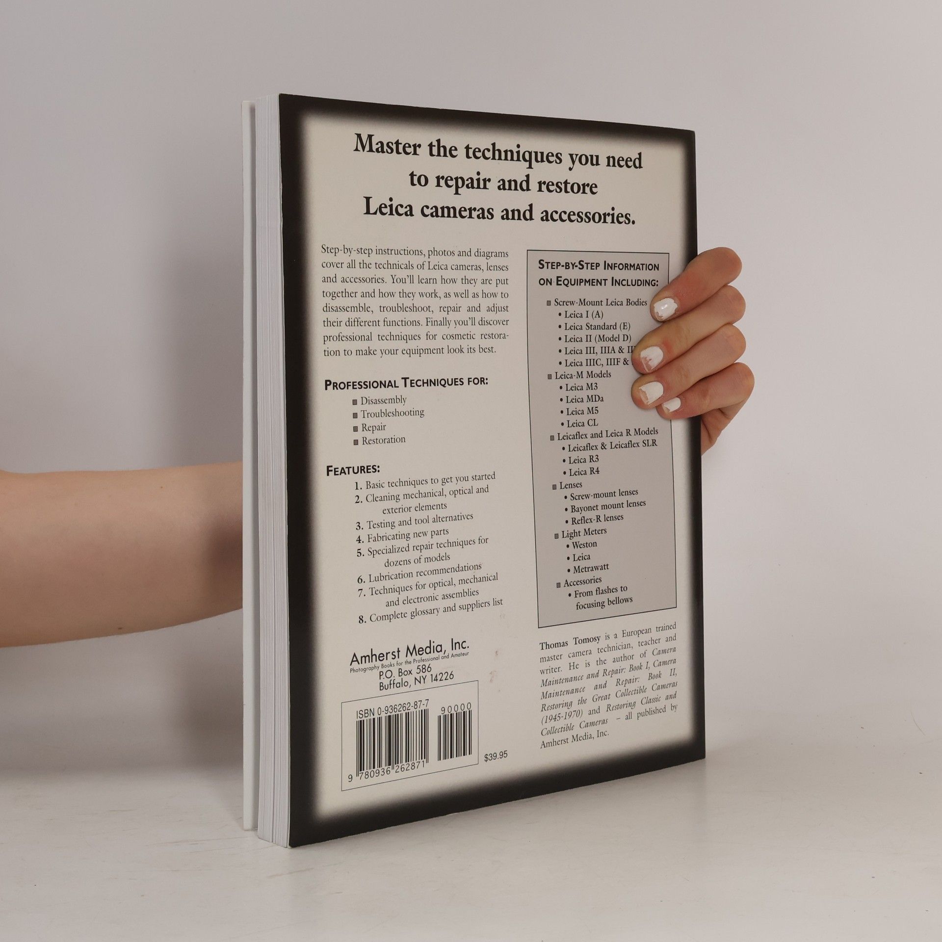 Thomas Tomosy Leica Camera Repair Handbook