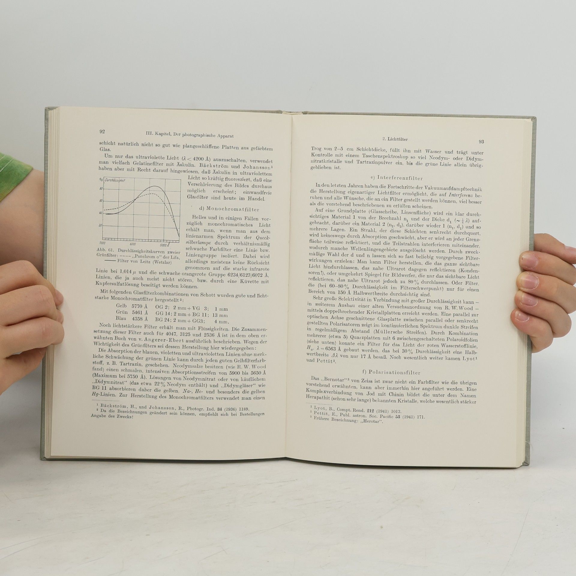 Georg Joos Wissenschaftliche Photographie. Eine einführung in Theorie und Praxis