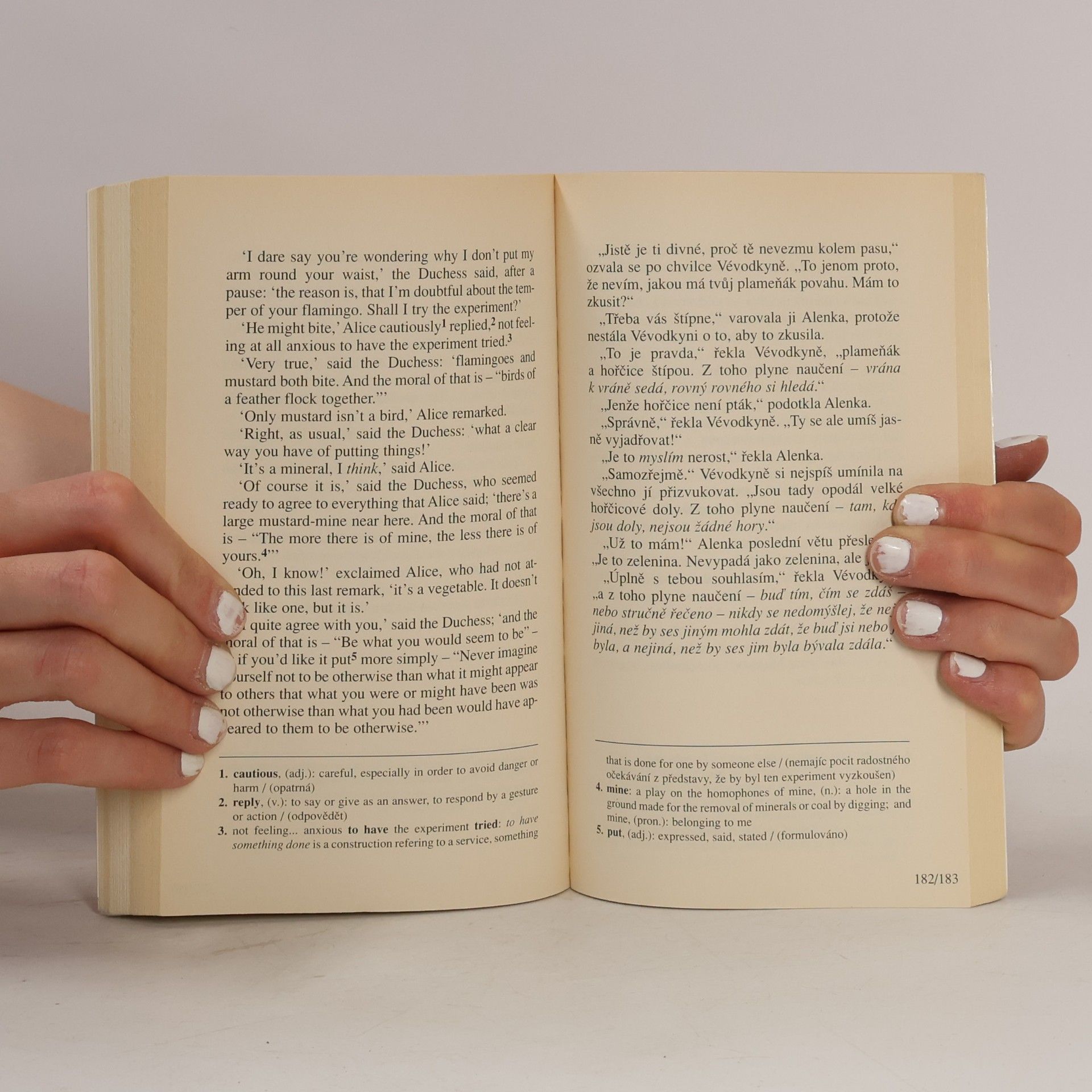 Lewis Carroll Alice's Adventures in Wonderland = Alenka v kraji divů