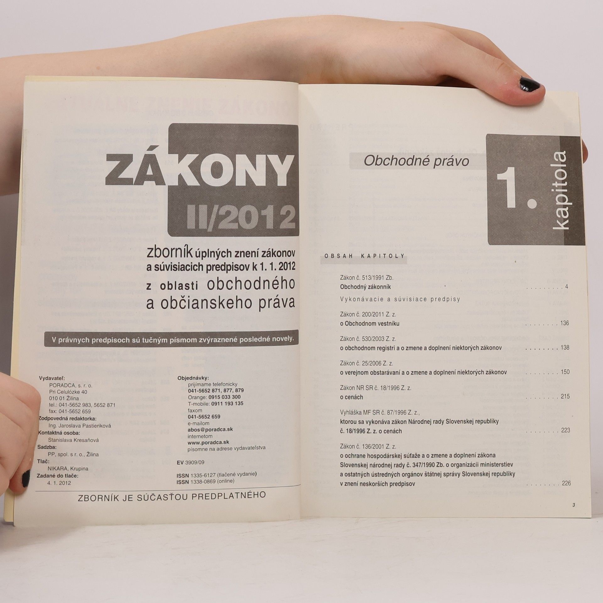 Autorenkollektiv Zákony II/2012