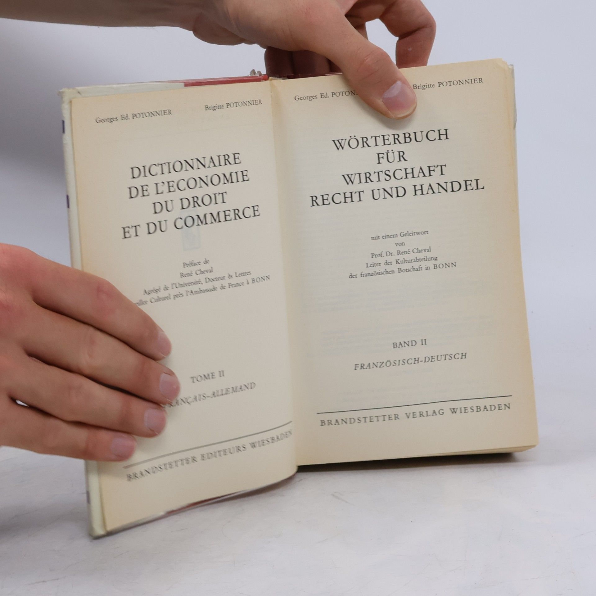 Collectif d'auteurs Wörterbuch für Wirtschaft Recht und Handel II.