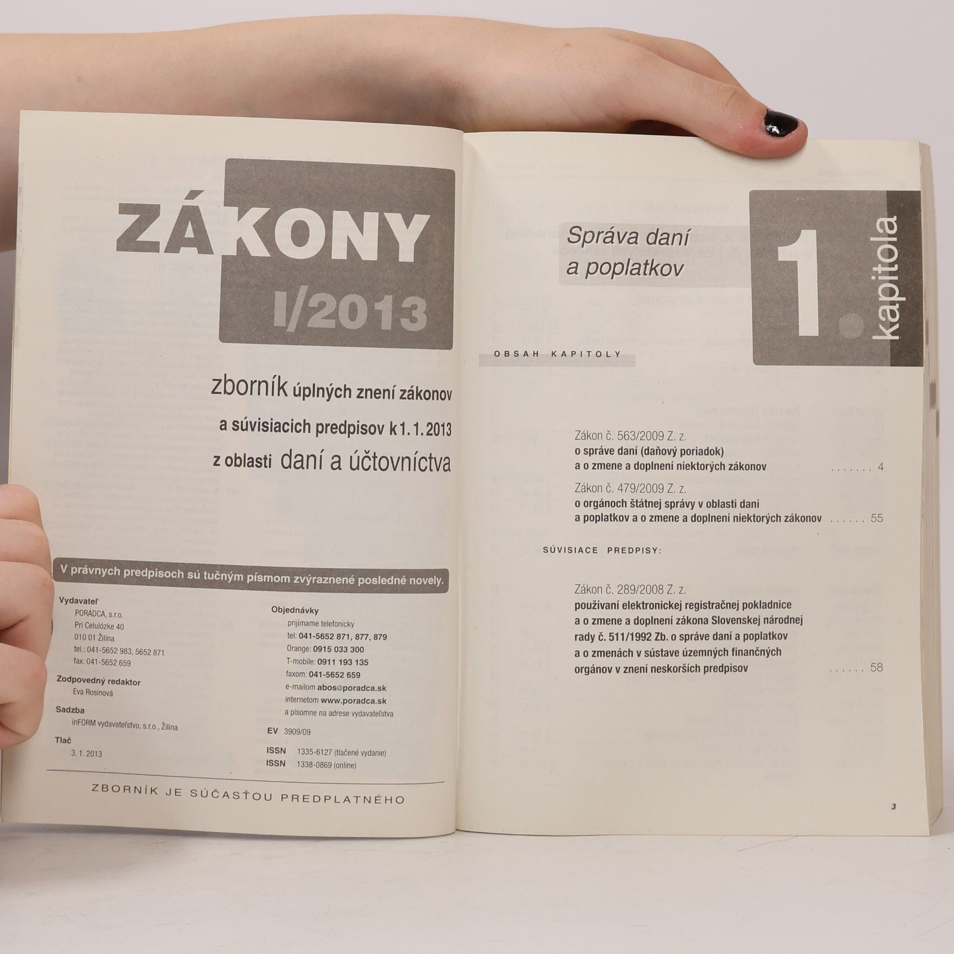 Collectif d'auteurs Zákony 2013 I.
