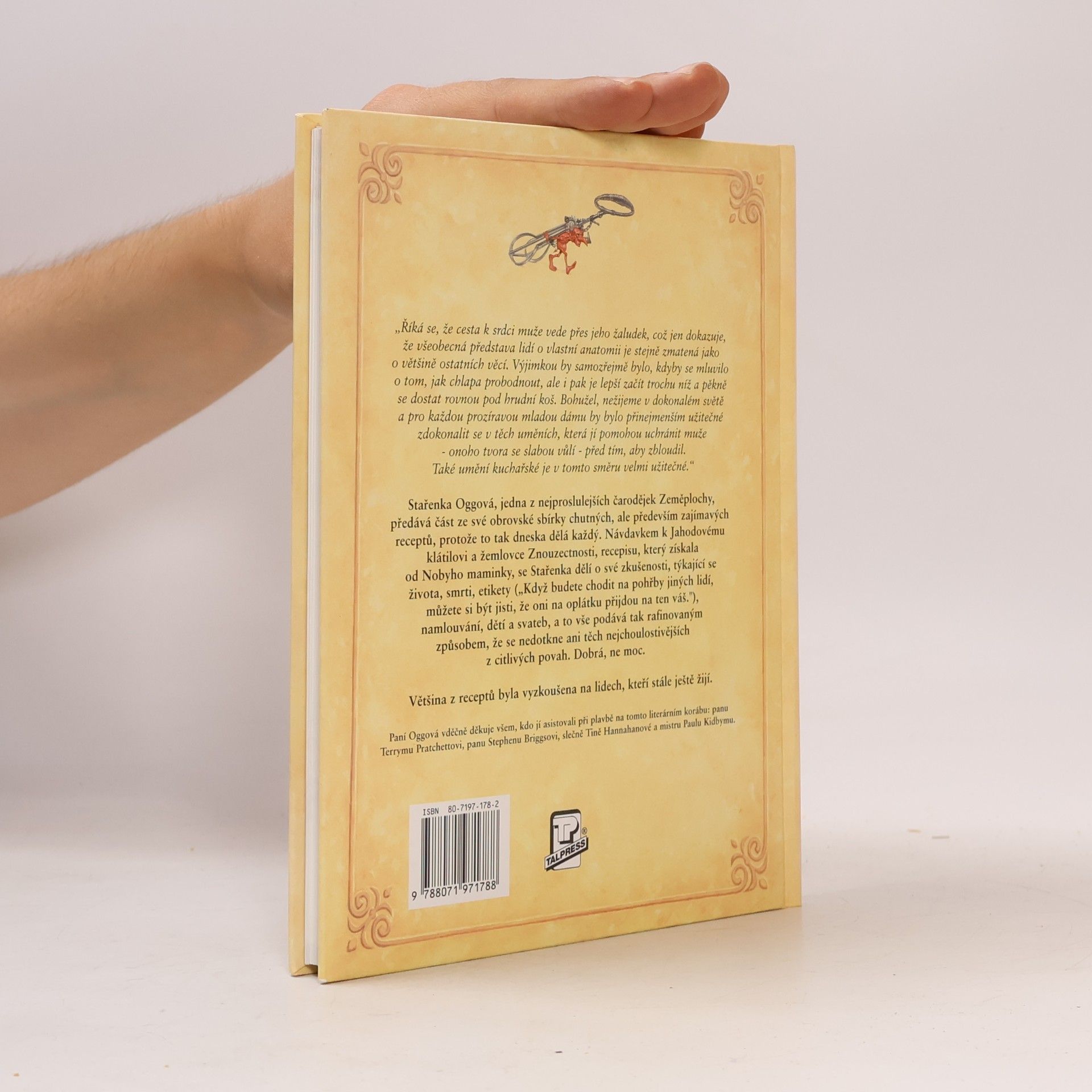 Terry Pratchett Kuchařka stařenky Oggové