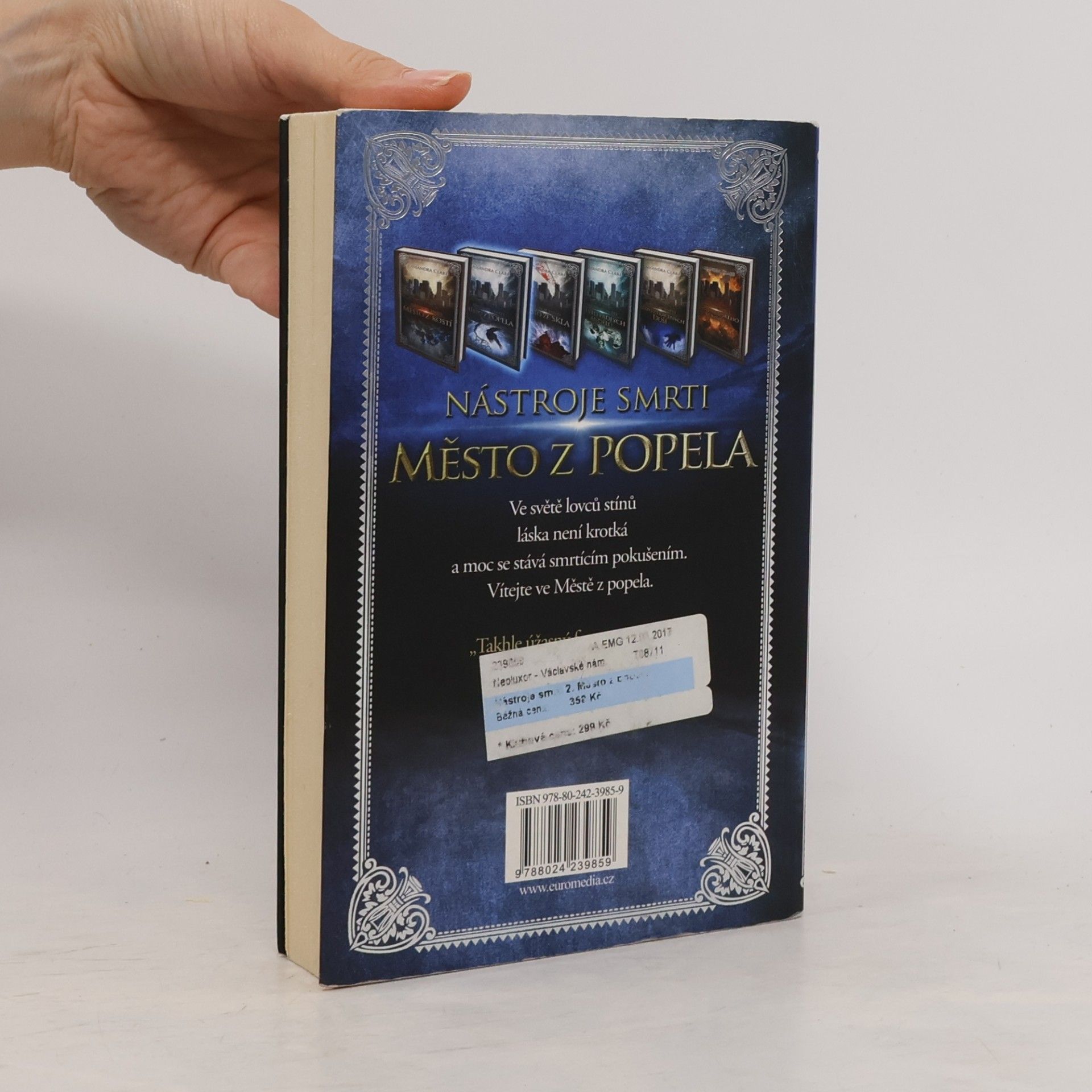 Cassandra Clare Nástroje smrti 2: Město z popela