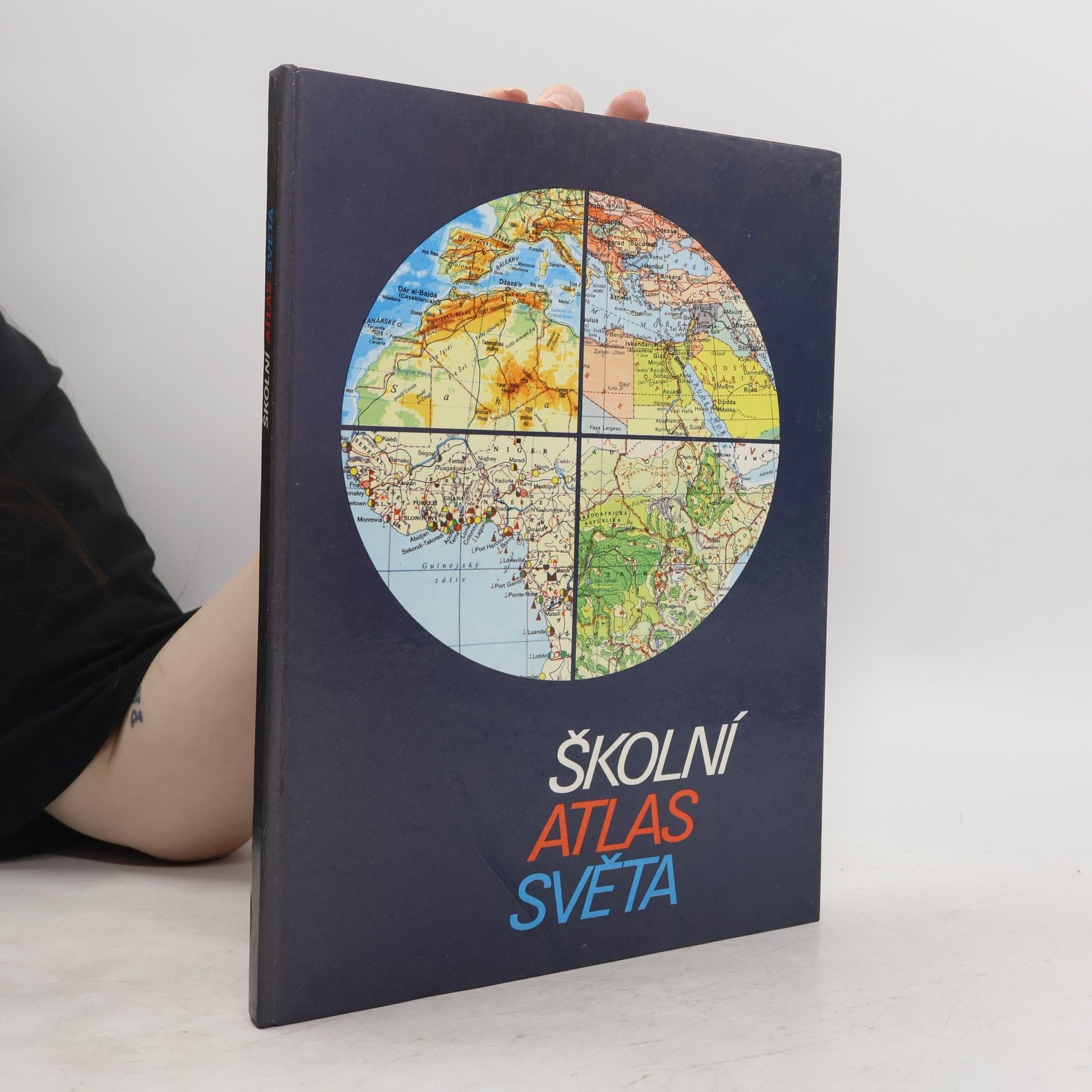 Antonín Rükl Školní atlas světa : [Určeno] pro zákl. a střední školy