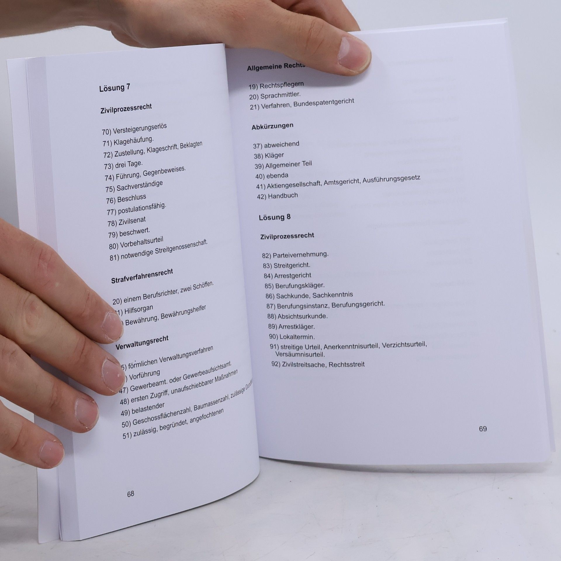 Ulrich Daum Arbeitsbuch zur Gerichts und Behördenterminologie