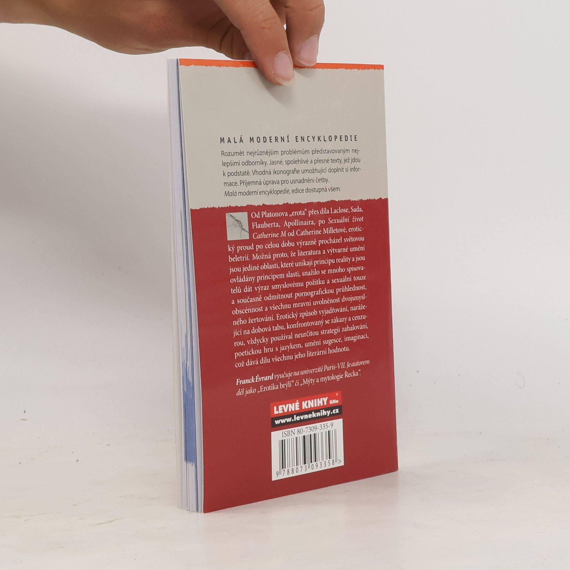 Franck Évrard Erotická literatura, aneb, Psaní rozkoše