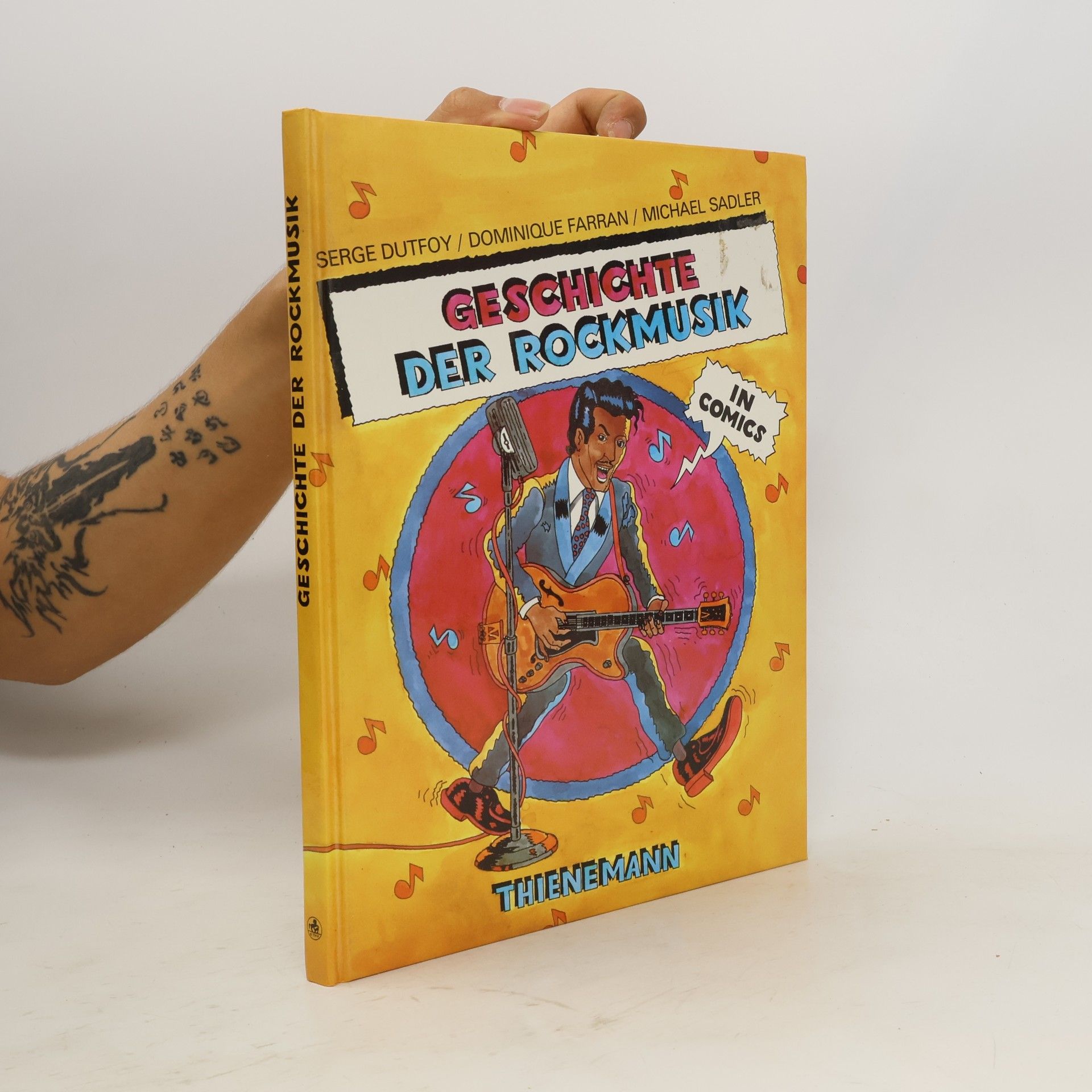 Serge Dutfoy Geschichte der Rockmusik in Comics