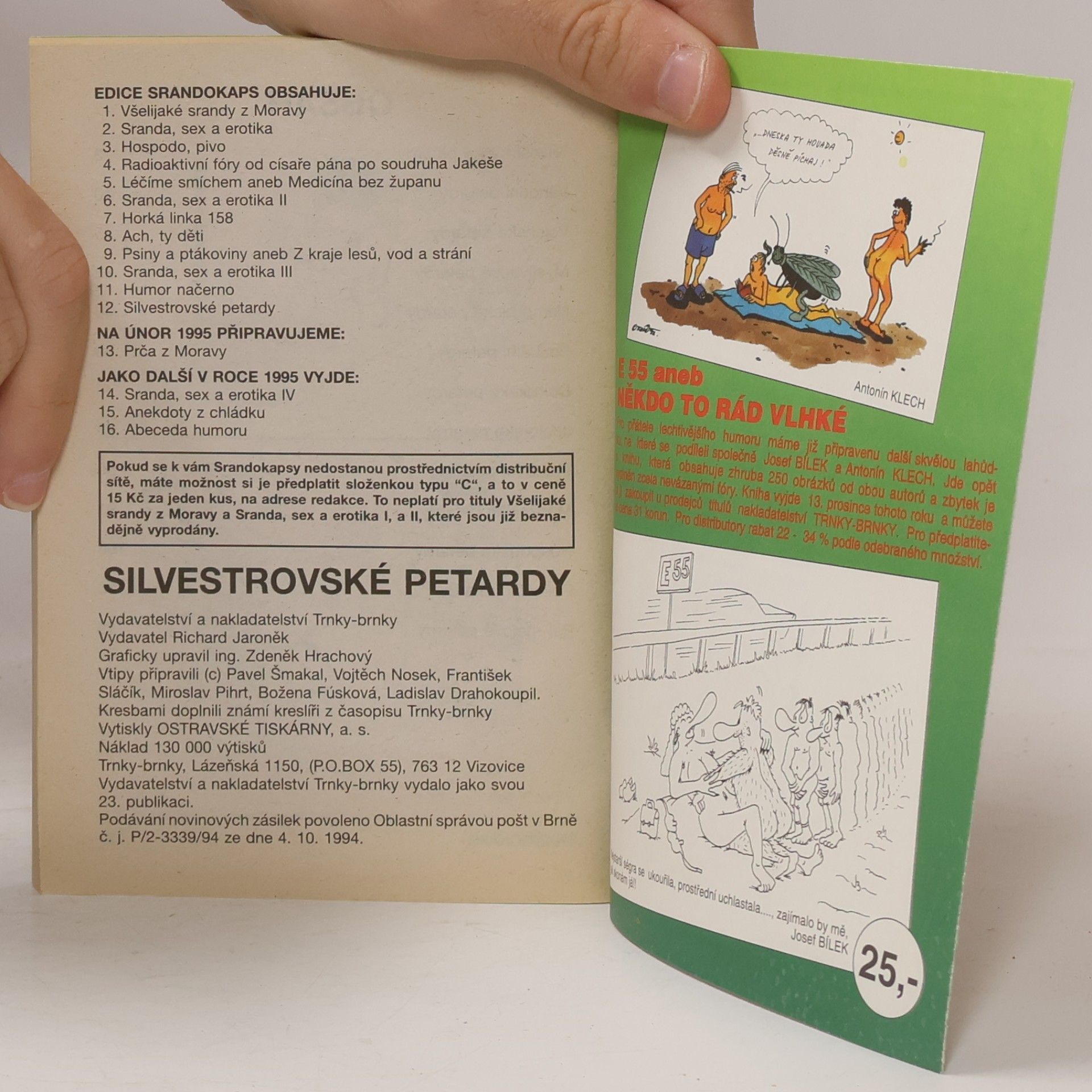 Various authors Srandokaps 12/1995. Silvestrovské petardy