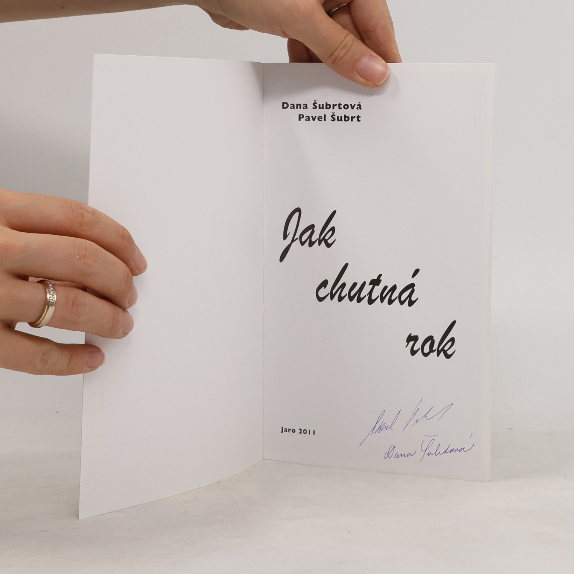 Dana Šubrtová Jak chutná rok