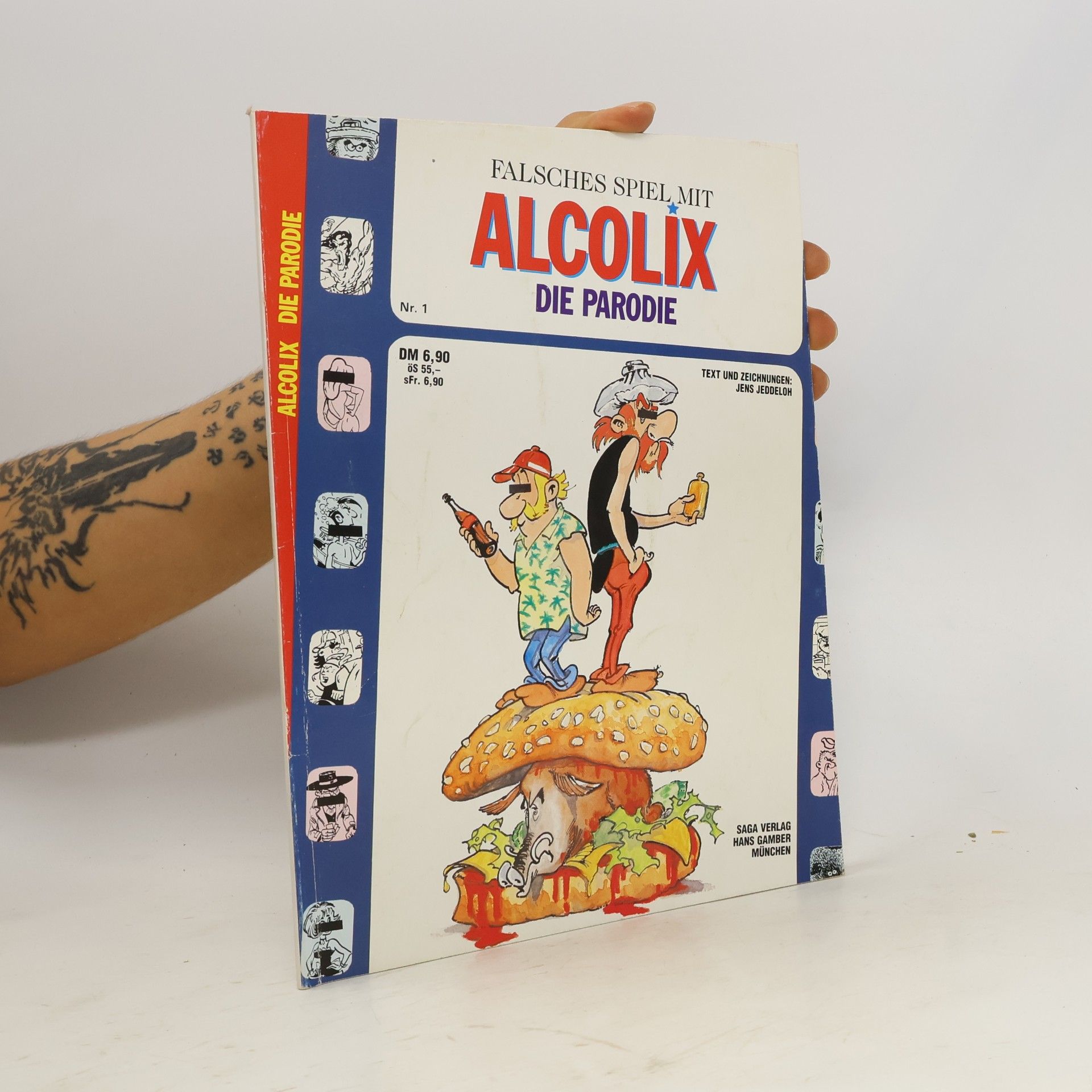 Autorenkollektiv Falsches spiel mit Alcolix. Die Parodie