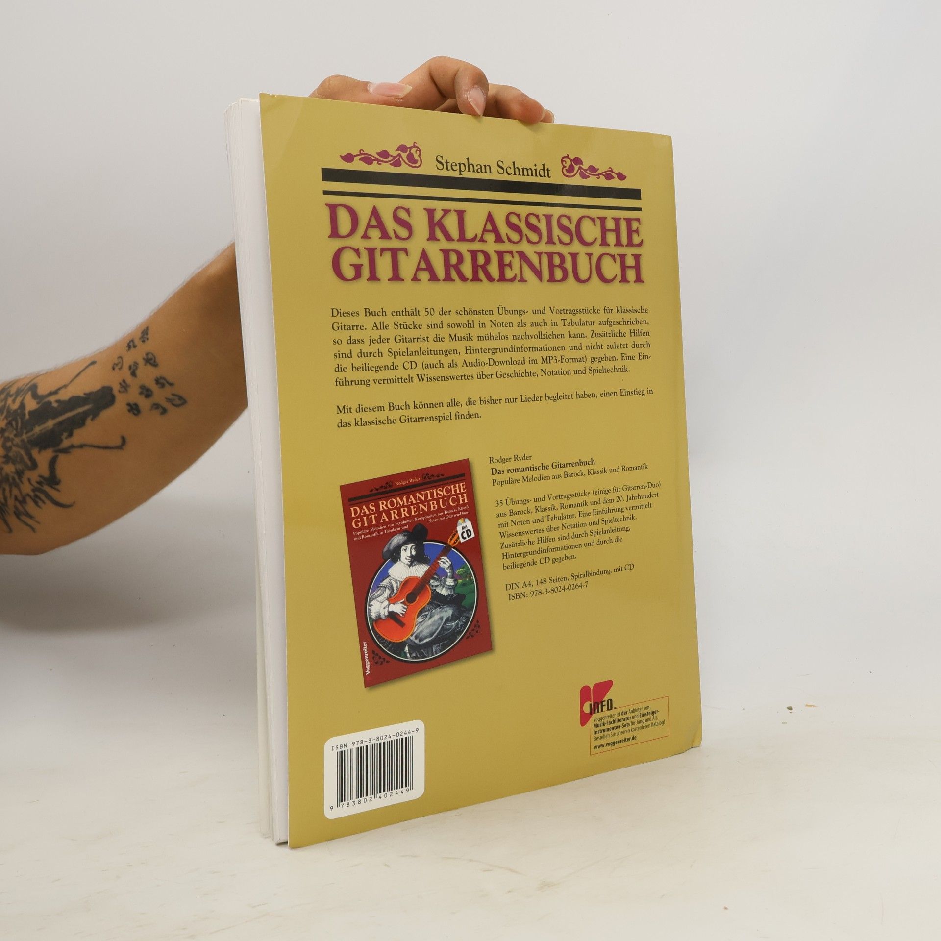 Stephen Schmidt Das klassische Gitarrenbuch