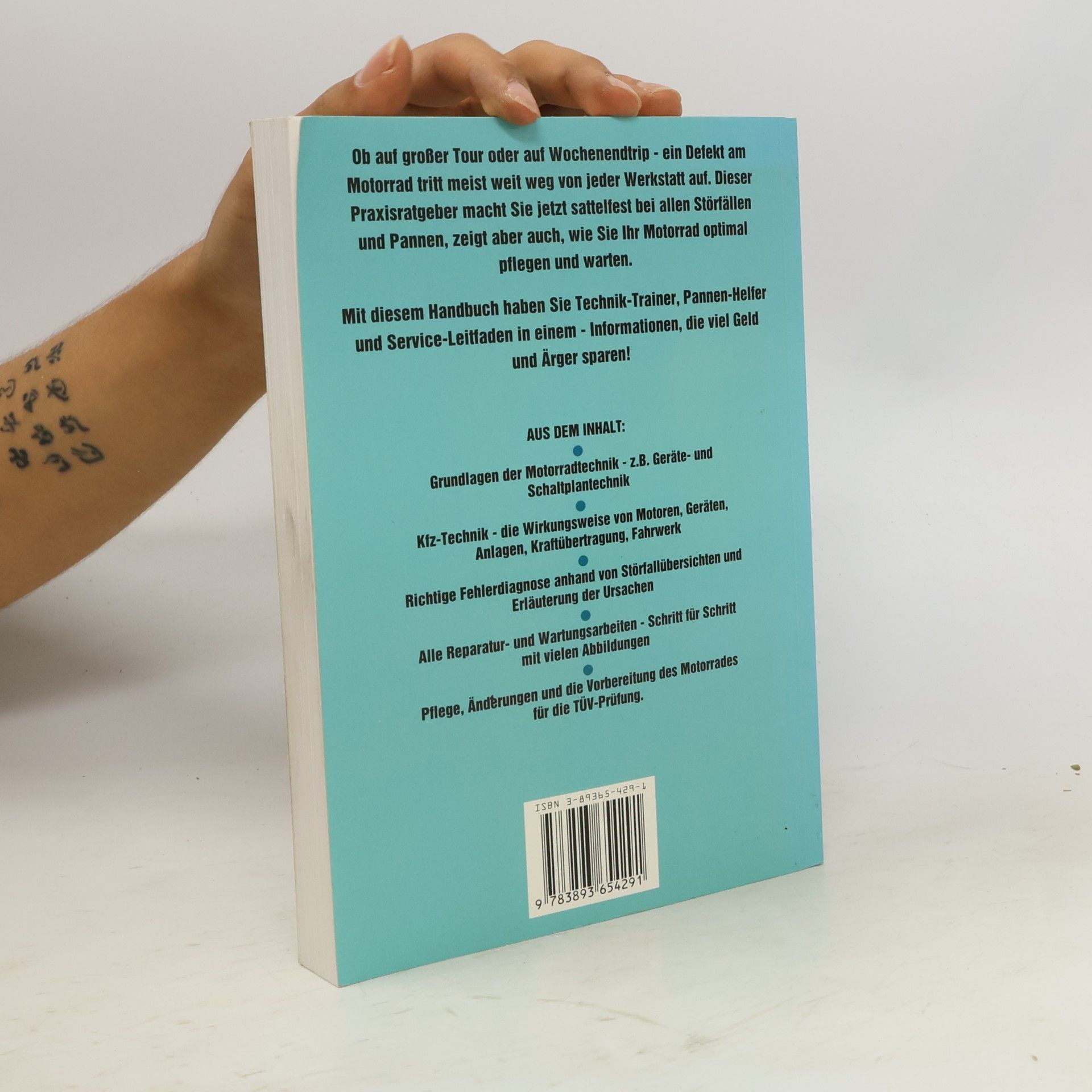 Heinrich Riedl Handbuch praktische Motorradtechnik