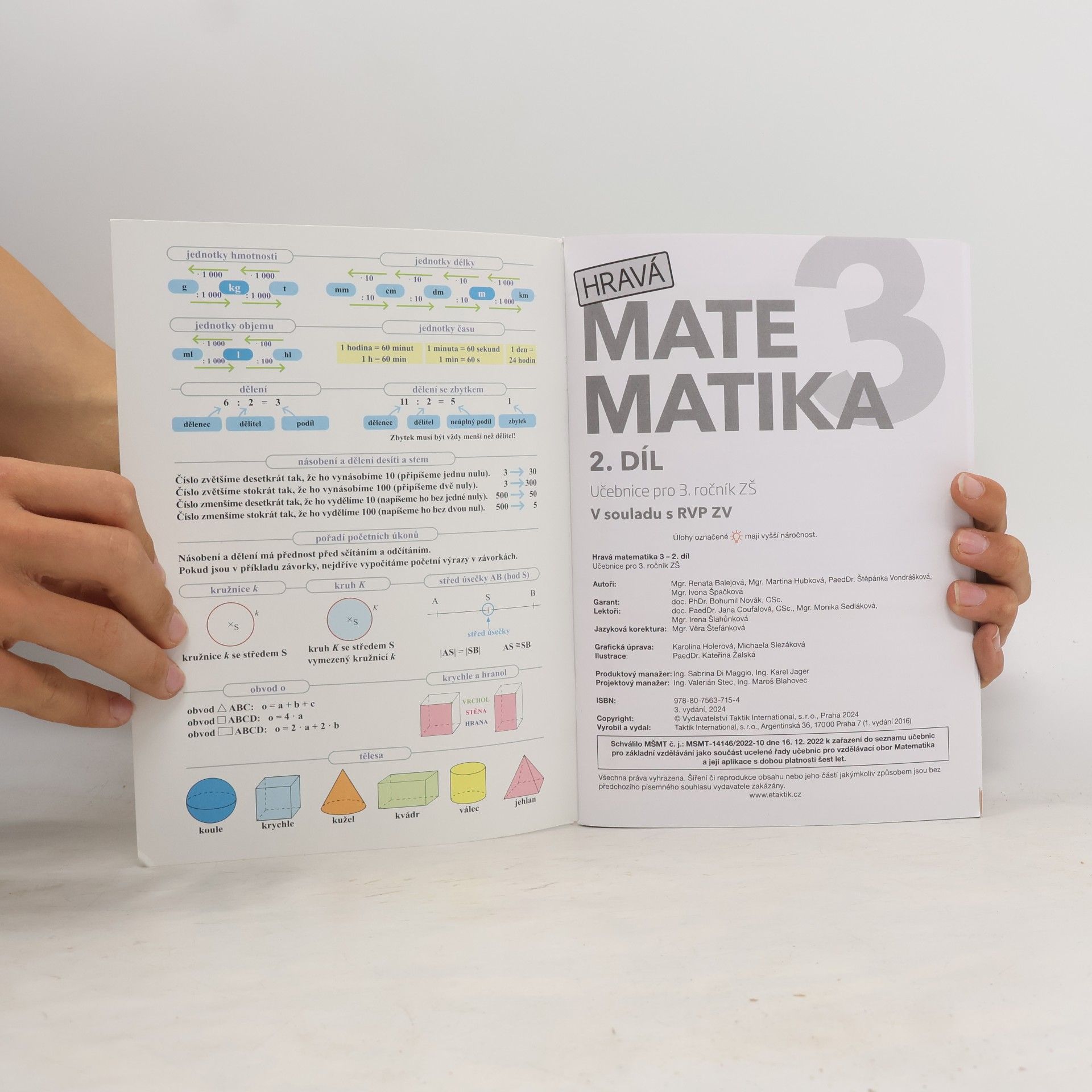 Renata Balejová Hravá matematika 2. díl