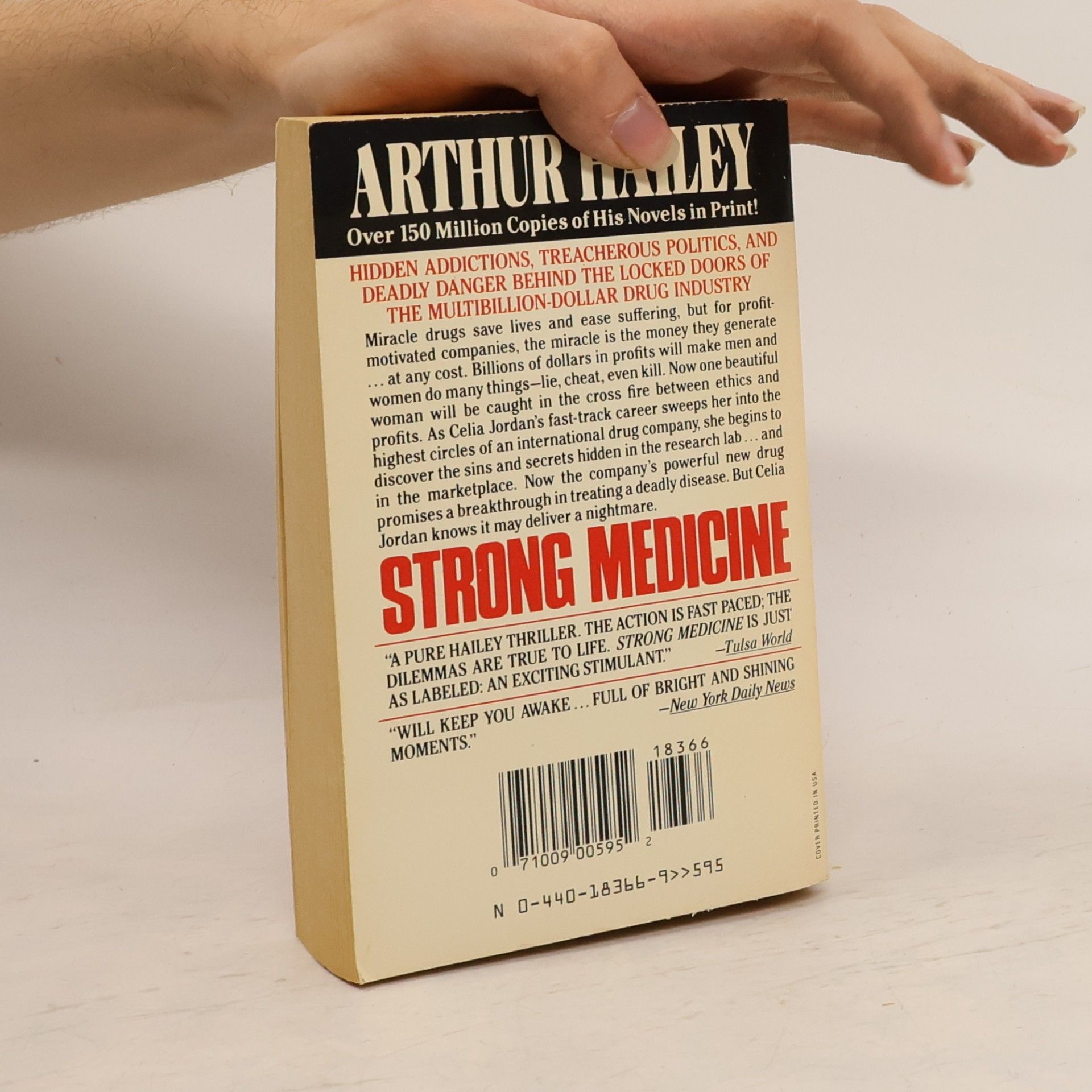 Arthur Hailey Strong medicine