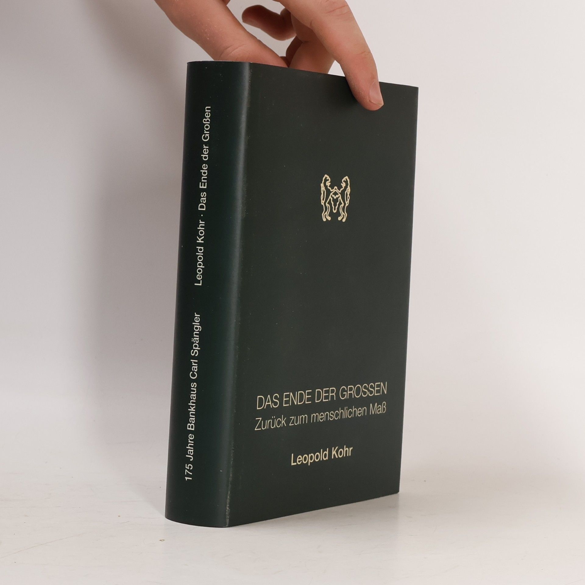 Leopold Kohr Das Ende der Grossen
