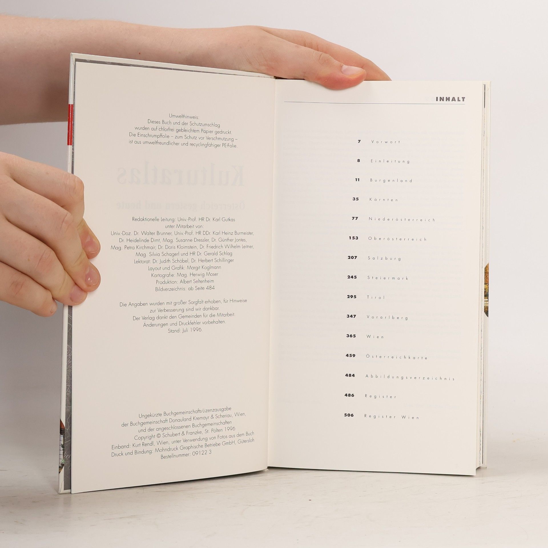 Karl Gutkas Kulturatlas Österreich