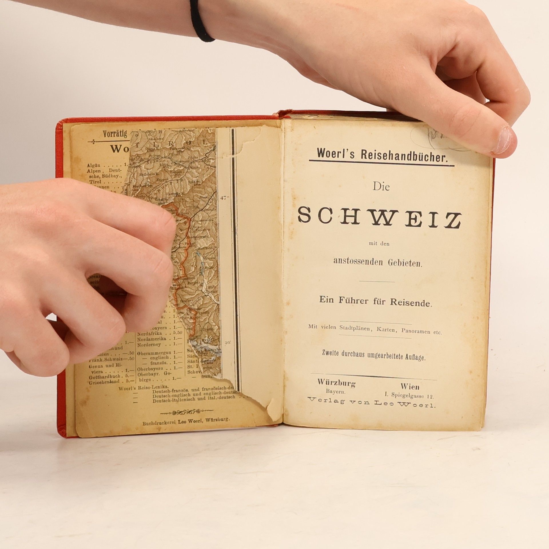 Various authors Woerl's Reisehandbücher . Die Schweiz