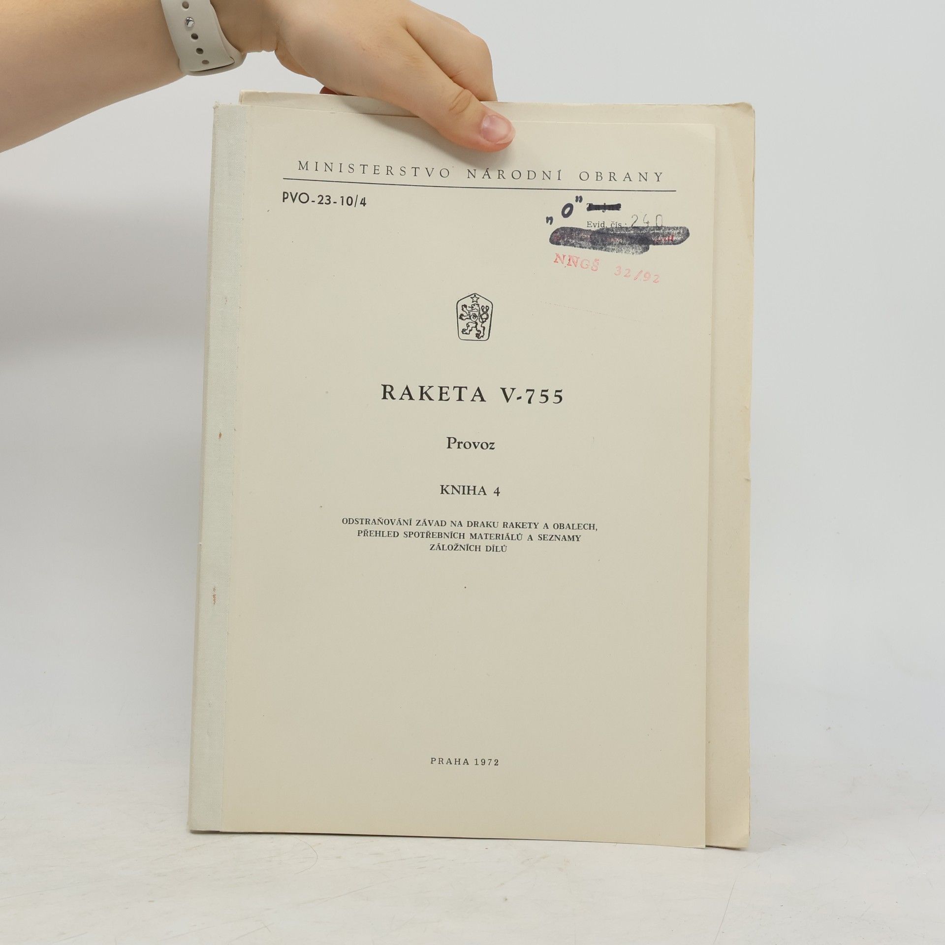 Kolektiv autorů Raketa V-755. Kniha 4