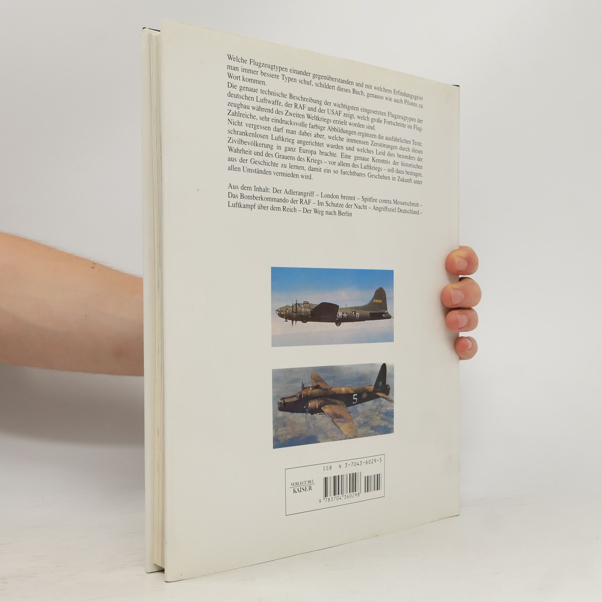 Various authors Die großen Luftschlachten des Zweiten Weltkriegs