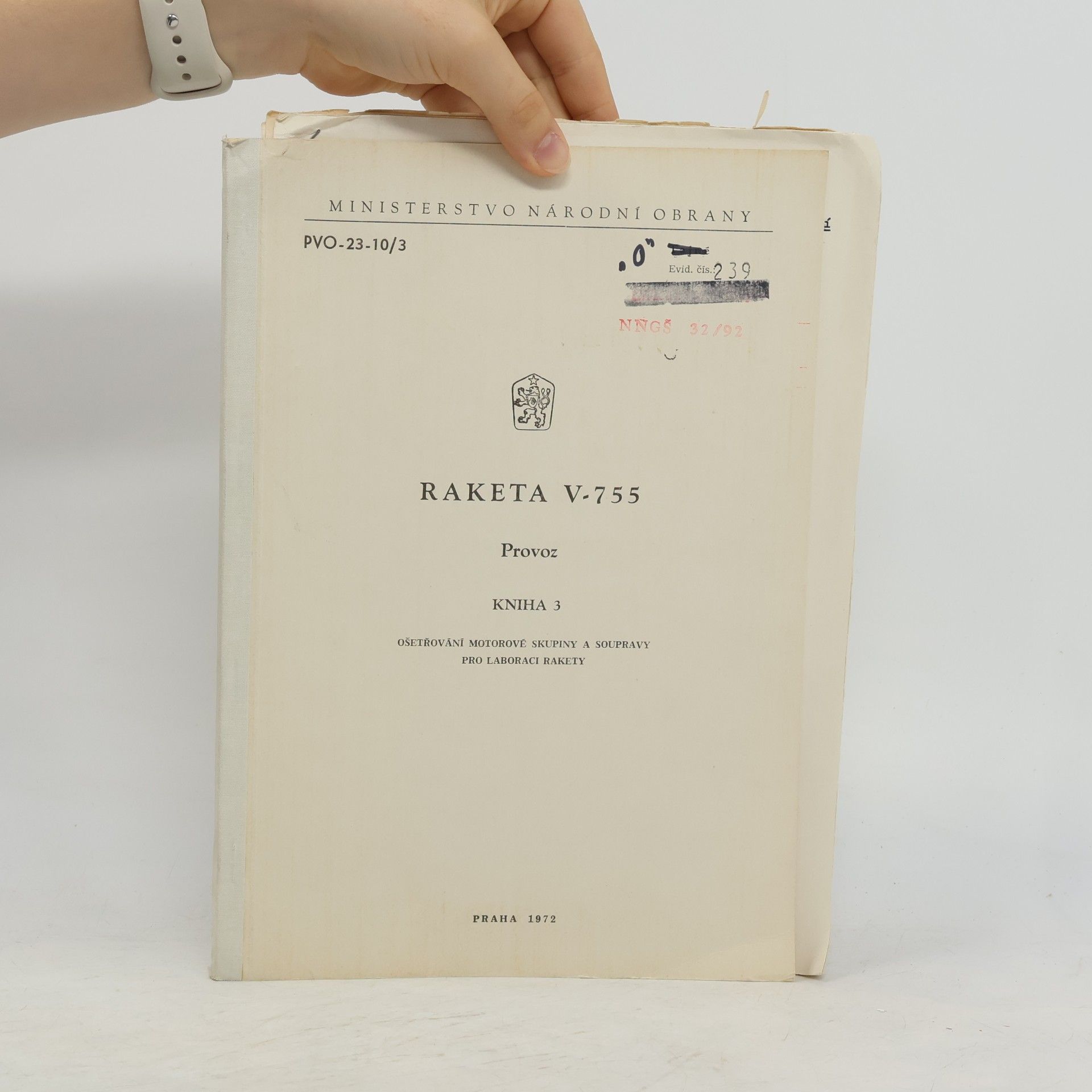 Kolektiv autorů Raketa V-755. Kniha 3