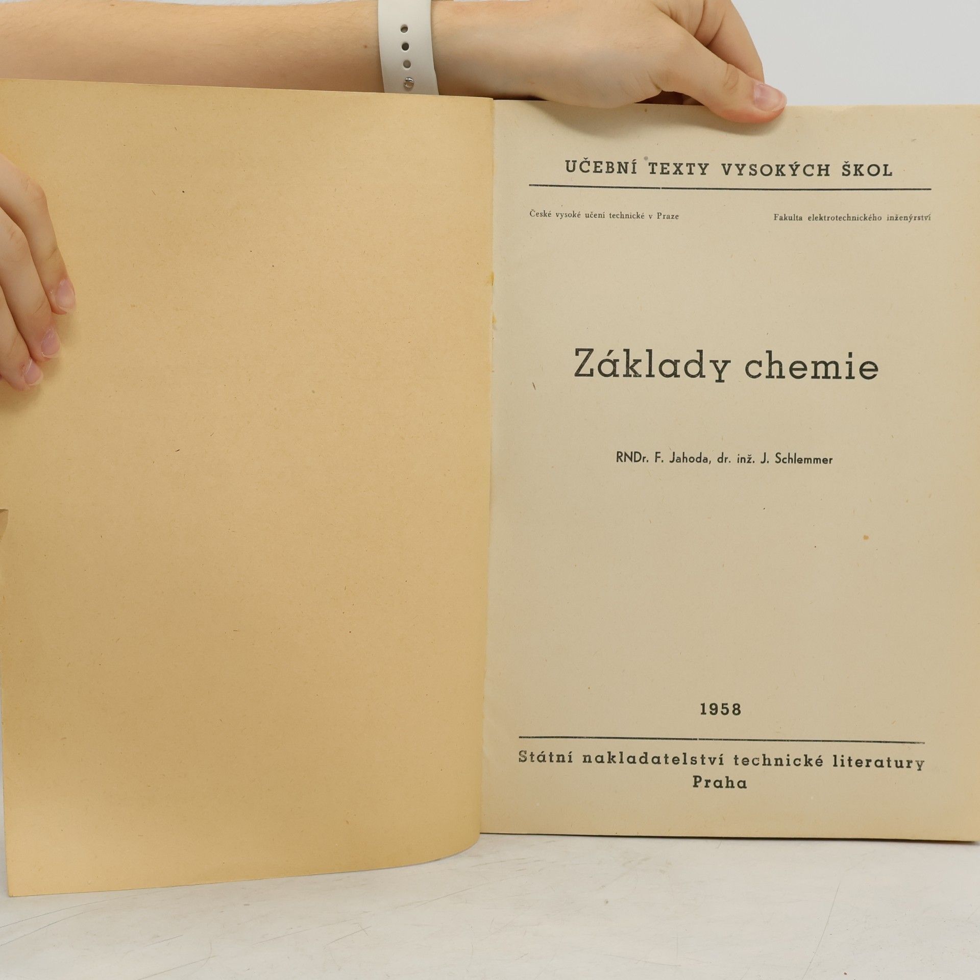 F. Jahoda Základy chemie