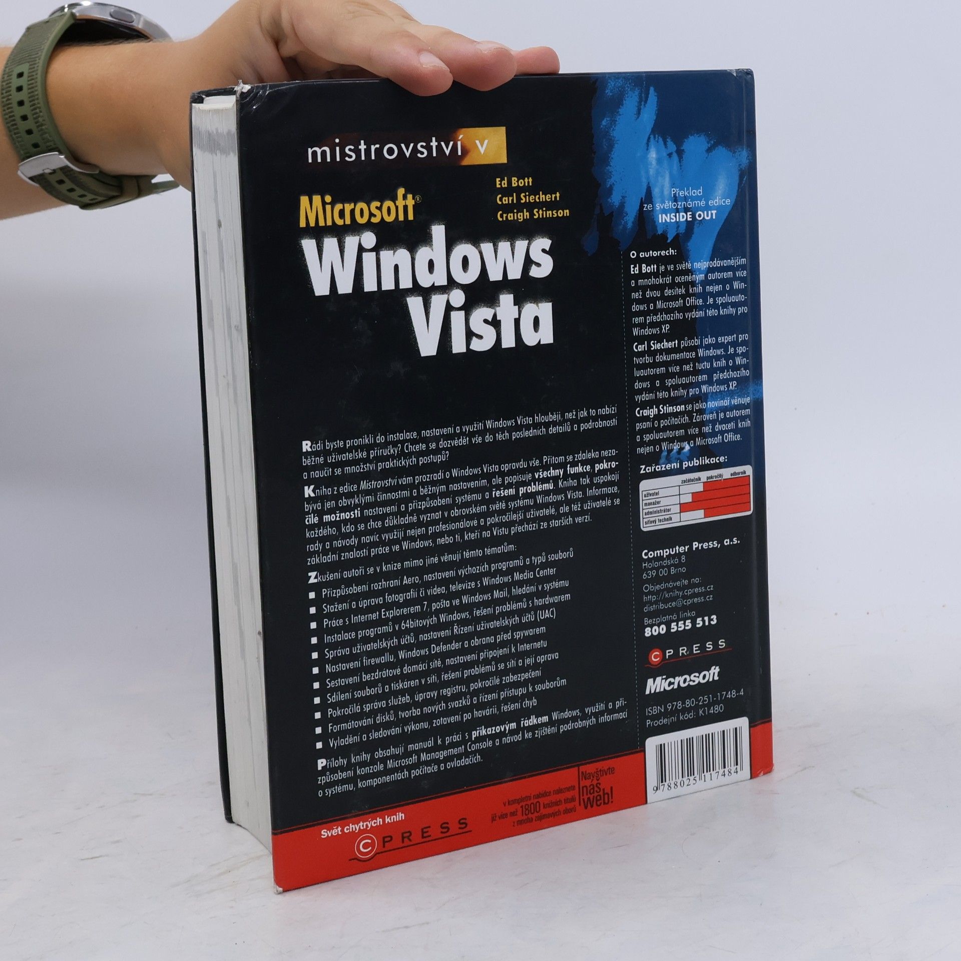 Ed Bott Mistrovství v Microsoft Windows Vista