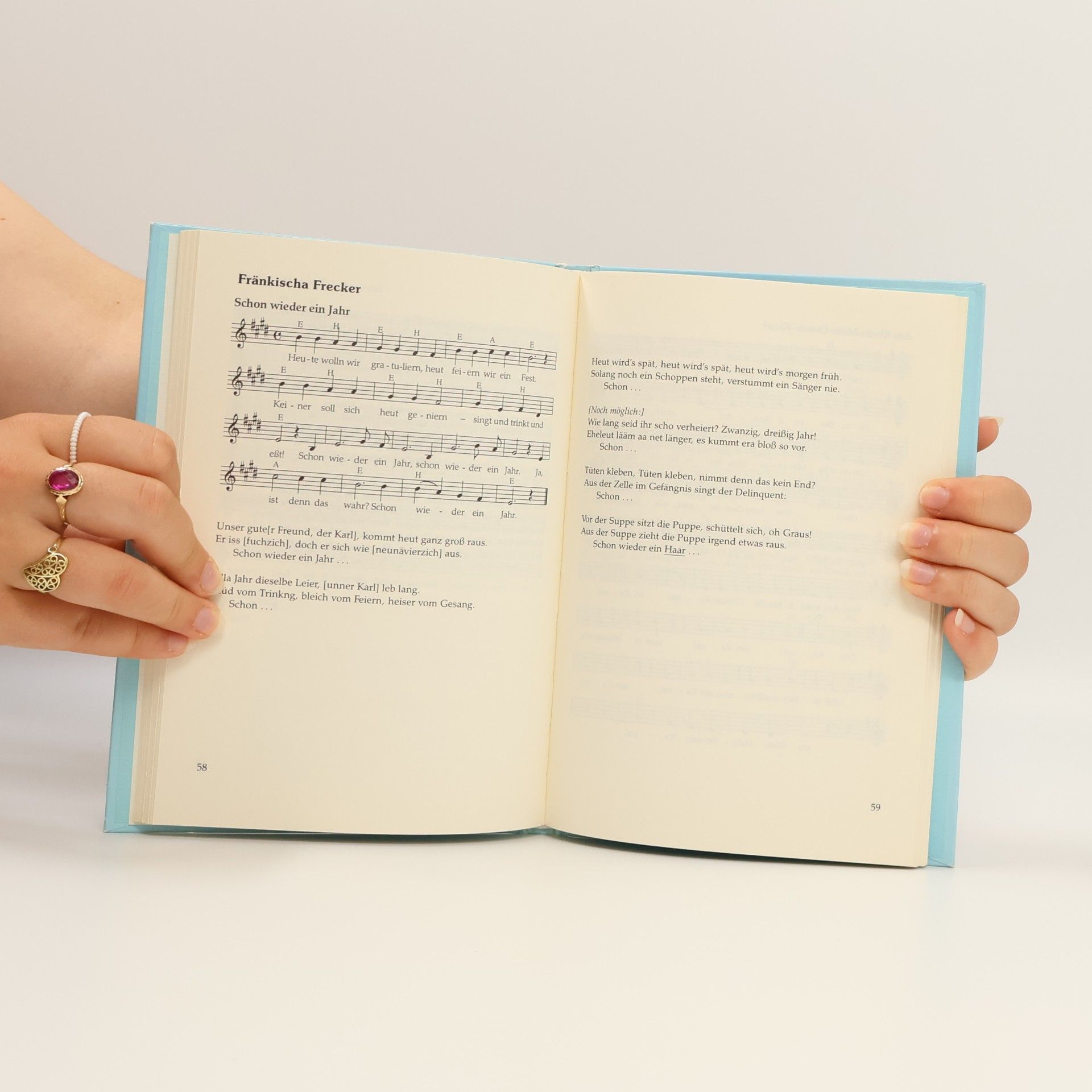 Wilhelm Wolpert Das Hasenterzett-Liederbuch: So richtig ä anständig Maulvoll