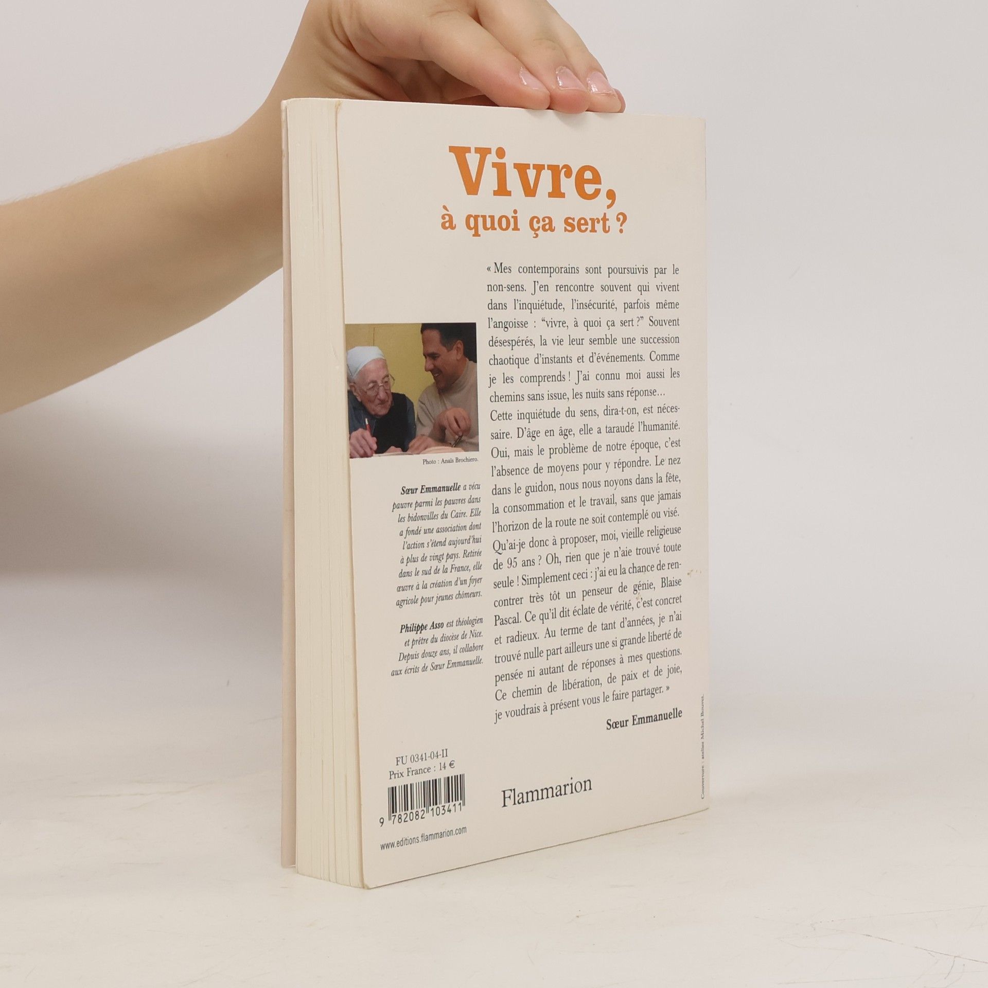 Sœur Emmanuelle Vivre, à quoi ça sert ?