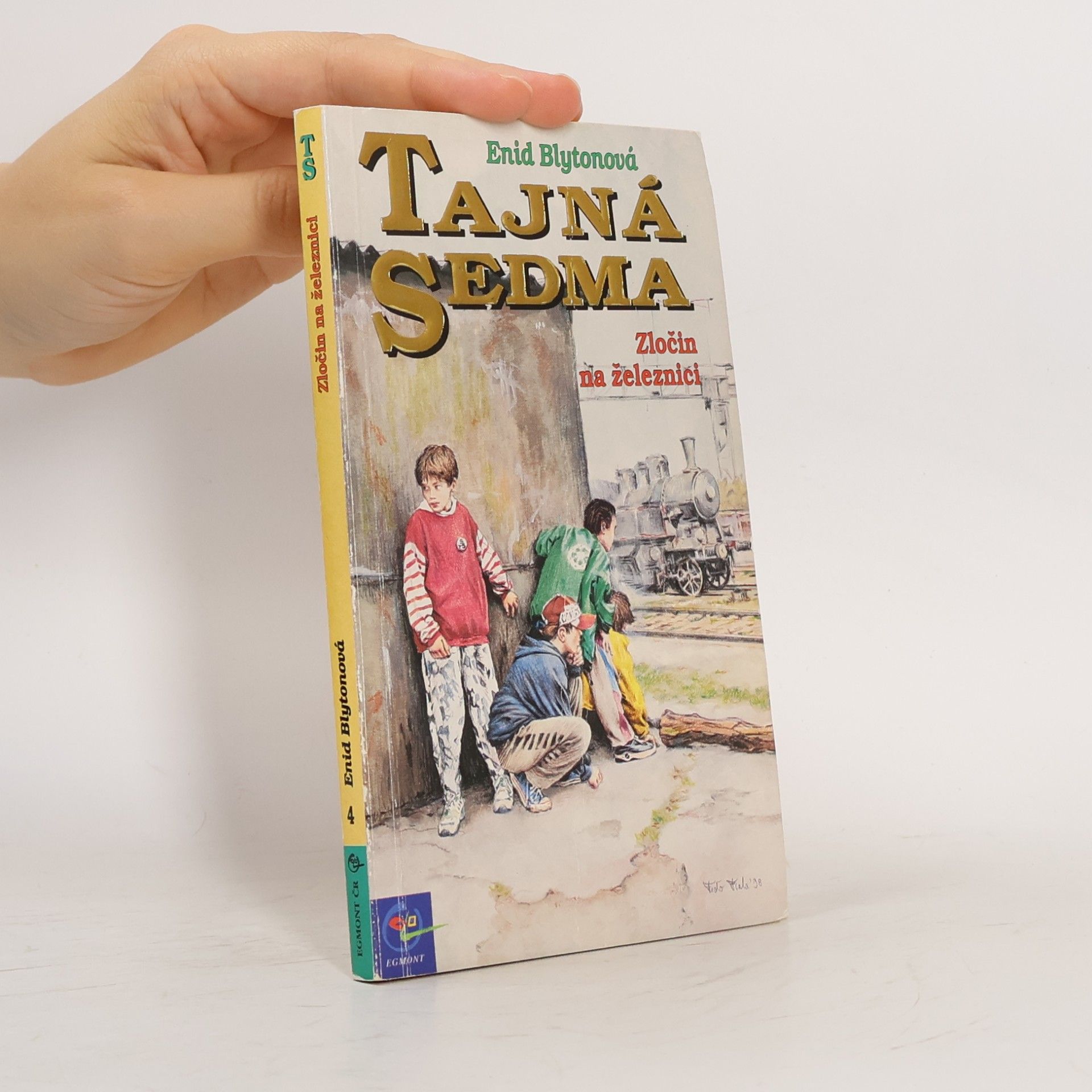 Enid Blyton Tajná sedma. Zločin na železnici