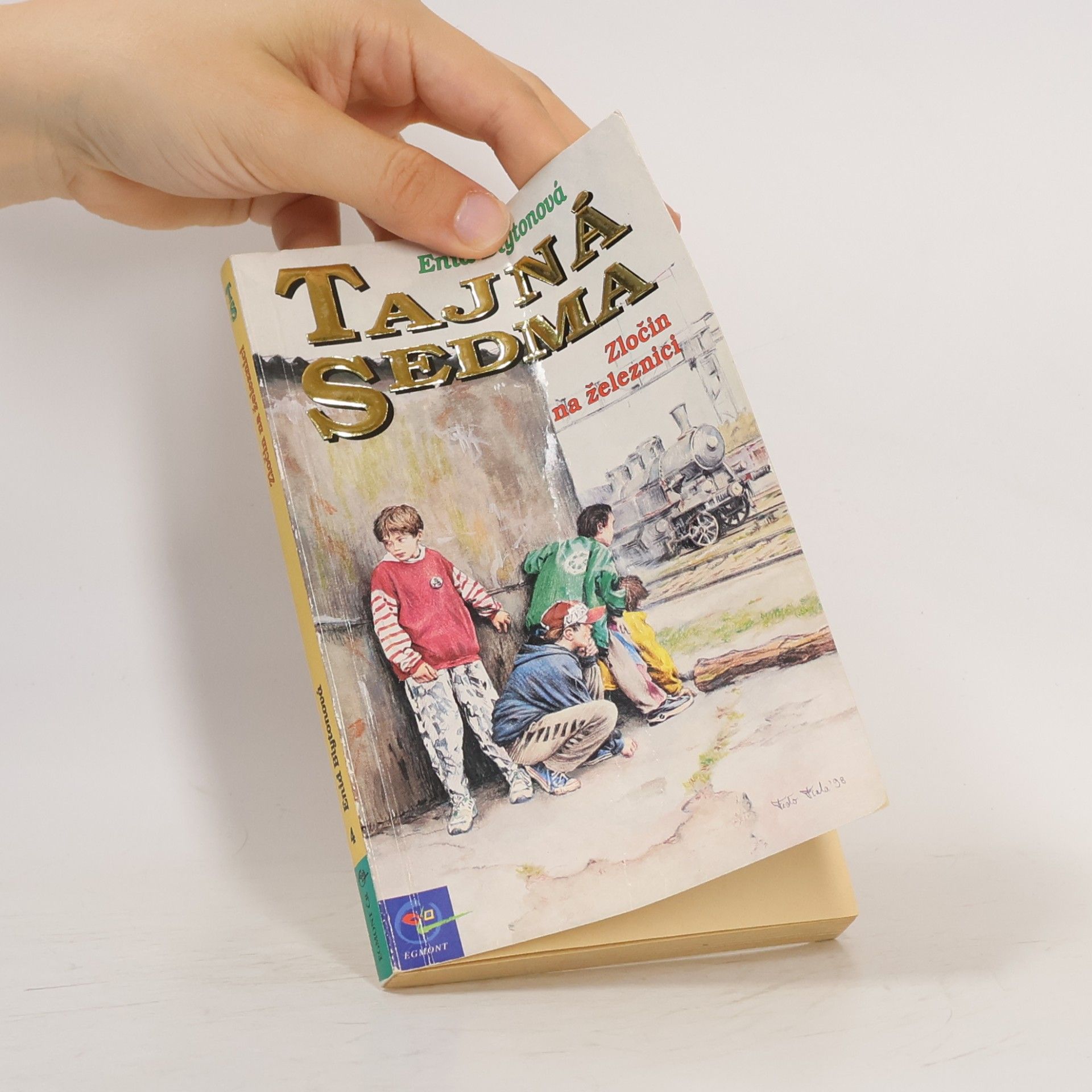 Enid Blyton Tajná sedma. Zločin na železnici