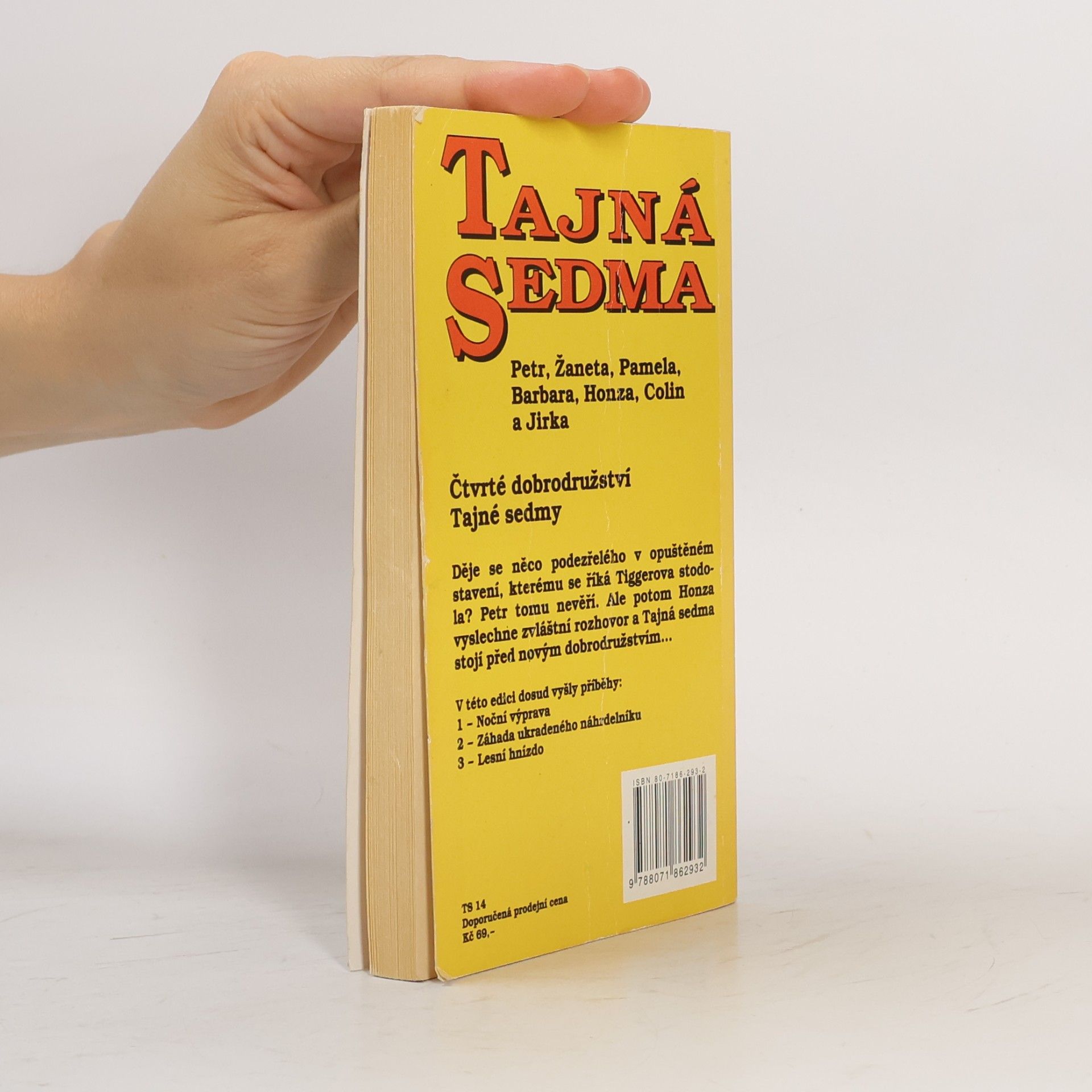 Enid Blyton Tajná sedma. Zločin na železnici