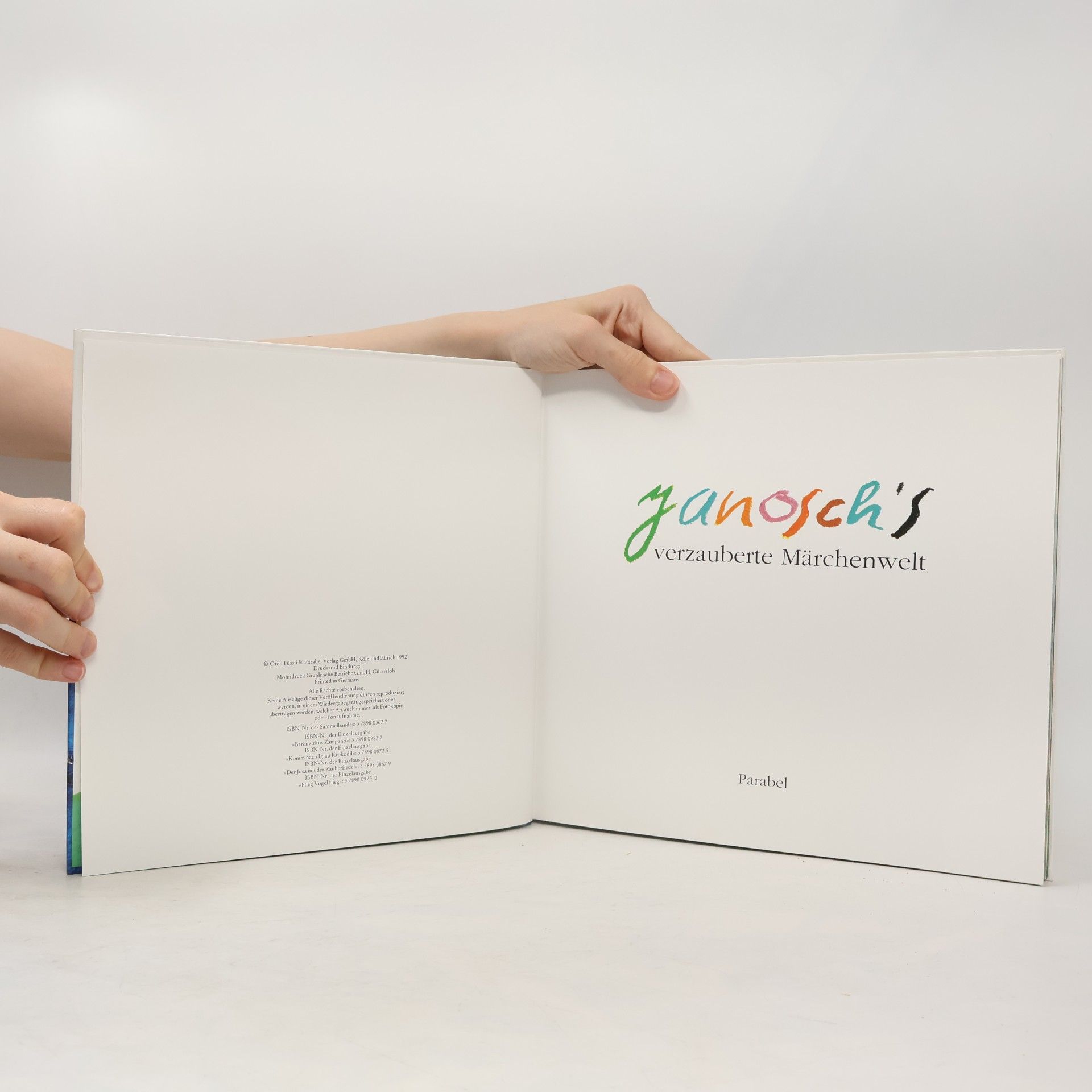 Janosch Janosch's verzauberte Märchenwelt. Bärenzirkus Zampano. Komm nach Iglau, Krokodil. Der Josa mit der Zauberfiedel. Flieg, Vogel, flieg.