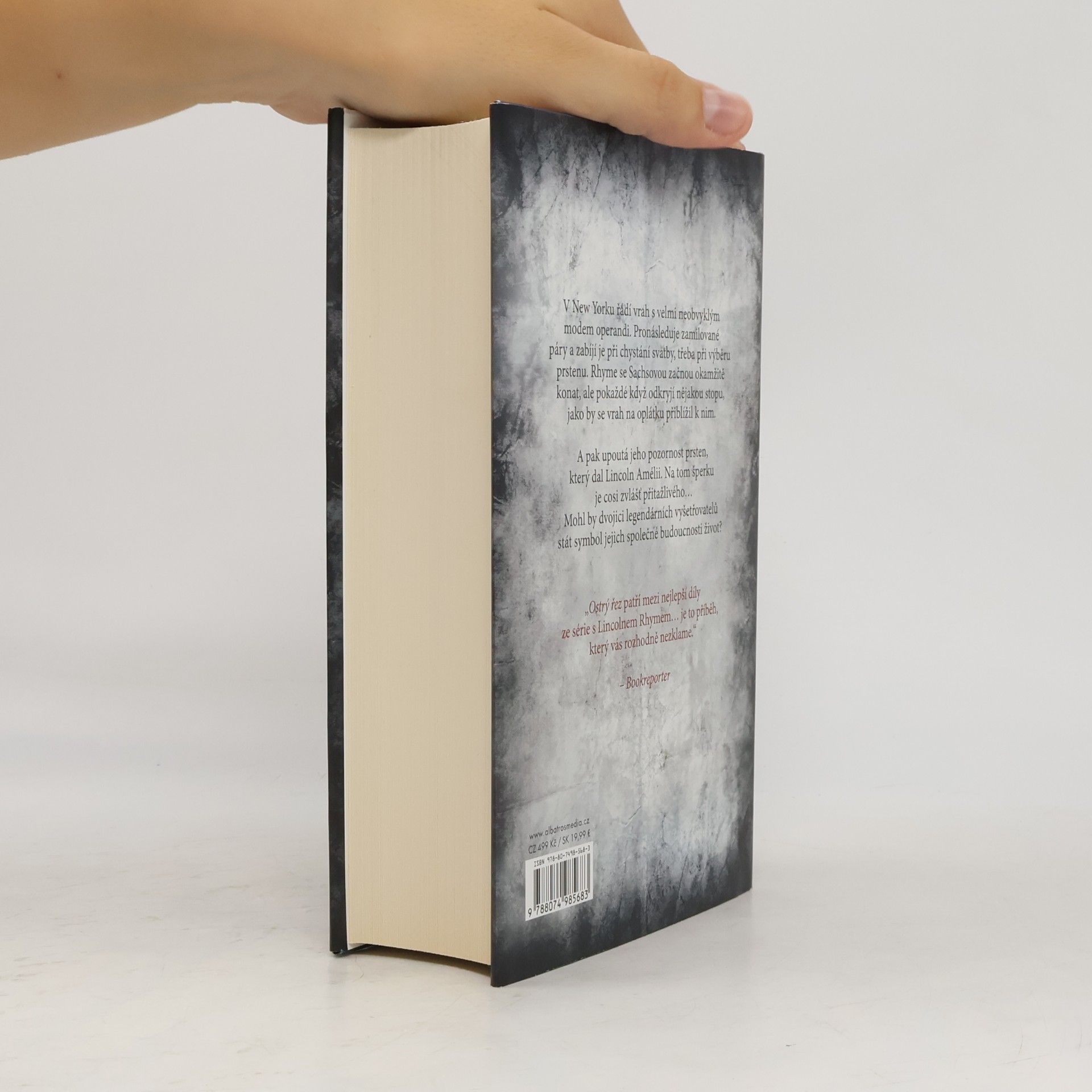 Jeffery Deaver Ostrý řez